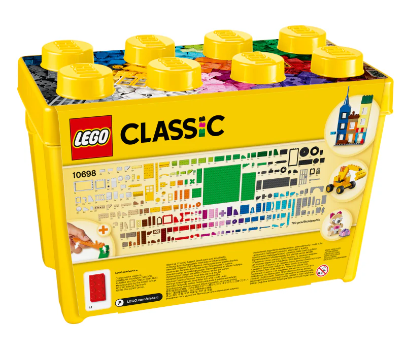 LEGO 10698 Classic Large Creative Brick Box 790 Piece