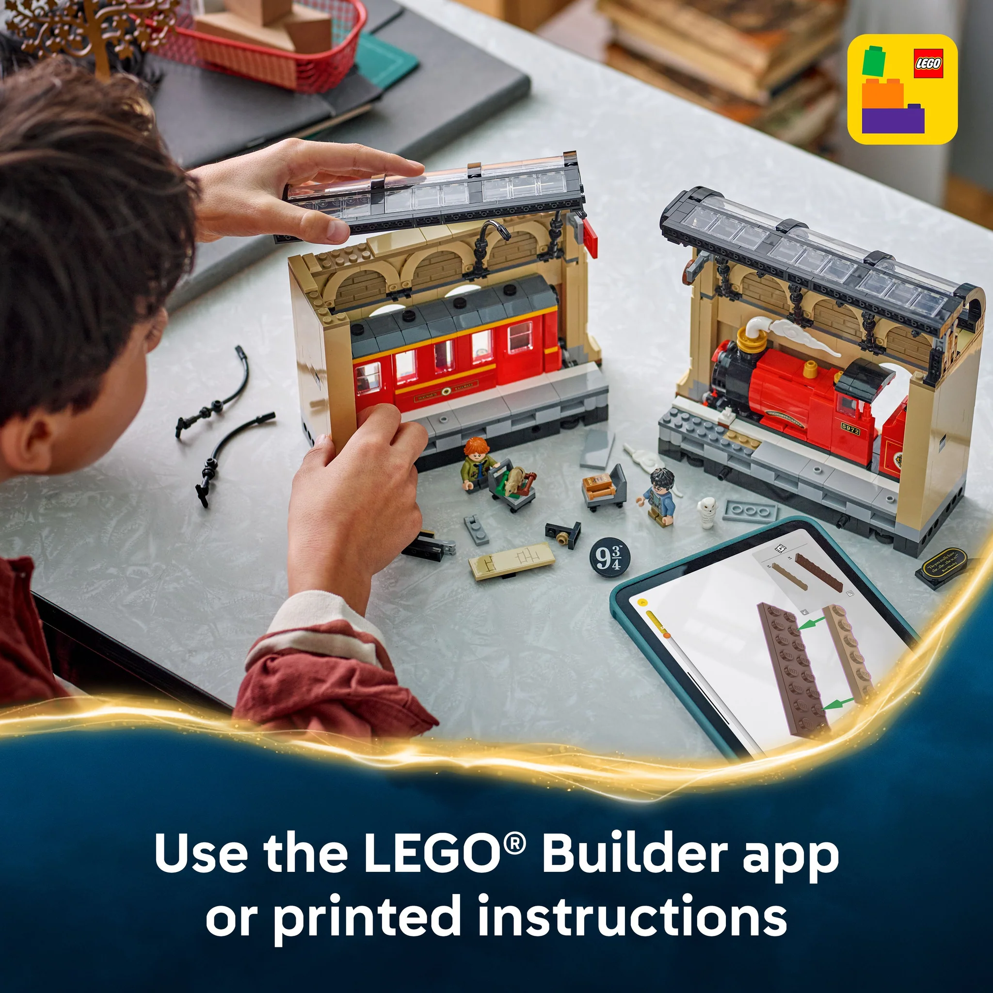 LEGO 76450 Harry Potter Book Nook: Hogwarts™ Express