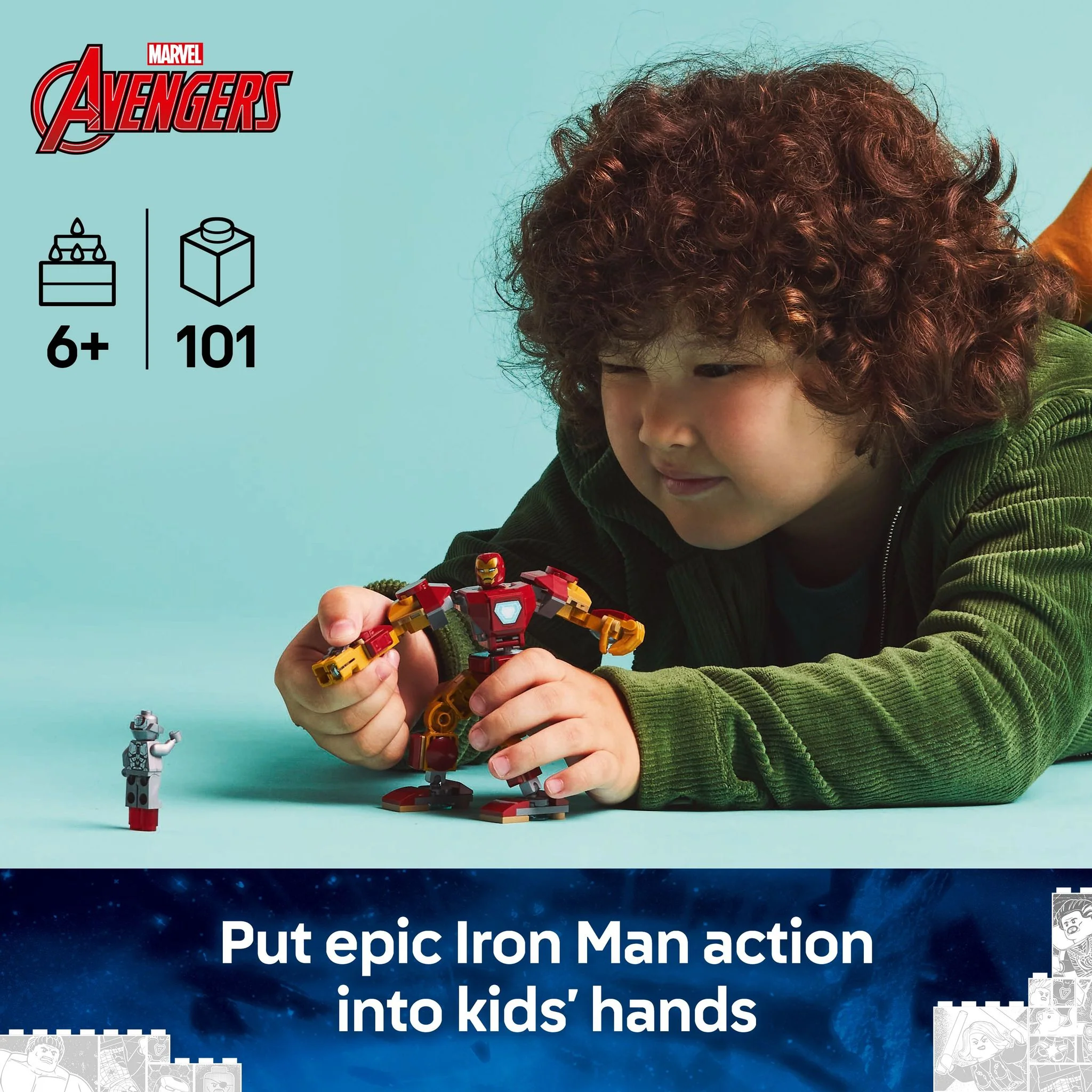 LEGO 76307 Marvel Super Heroes Iron Man Mech vs. Ultron