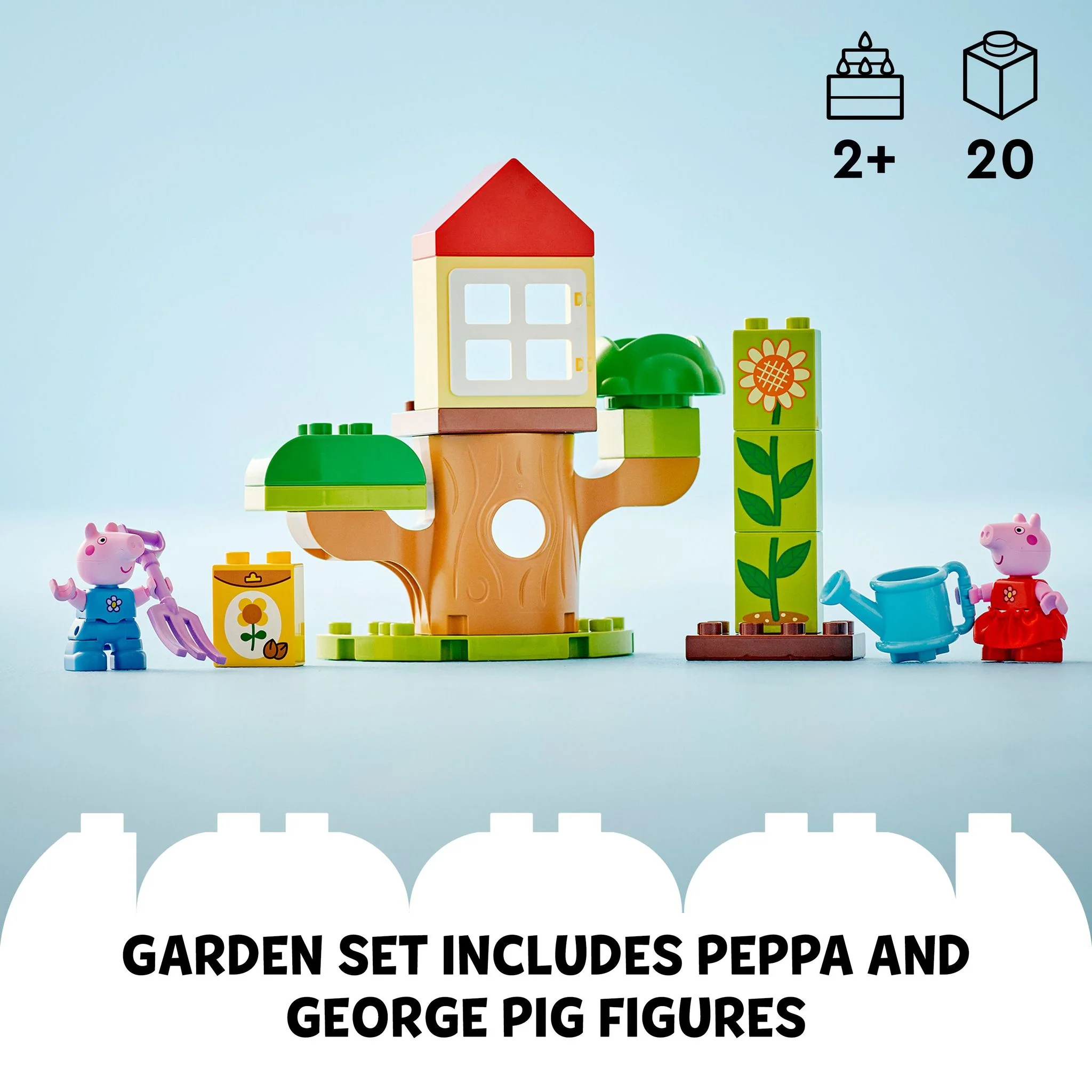 LEGO 10431 DUPLO Peppa Pig Garden And Tree House