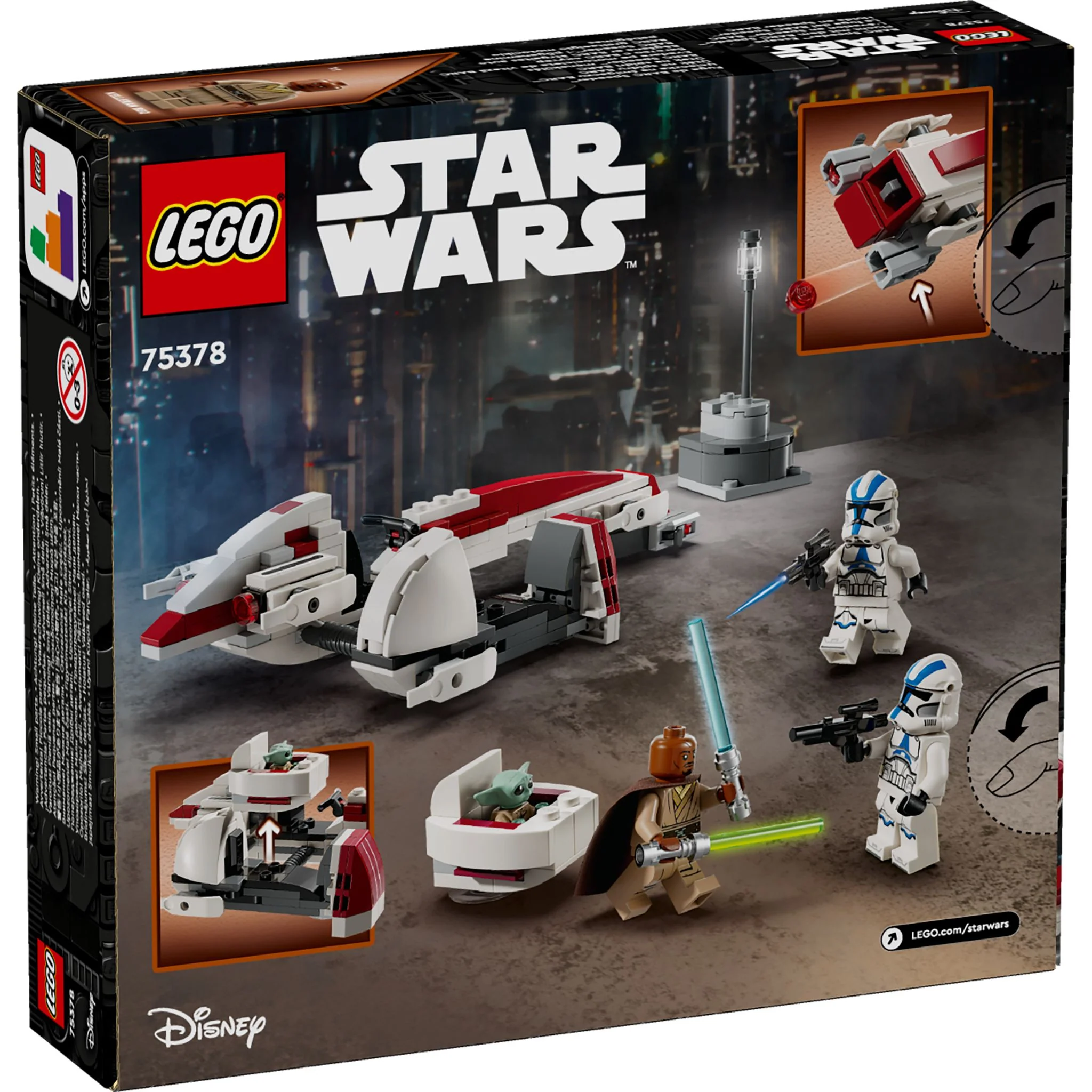 LEGO 75378 Star Wars Barc Speeder Escape