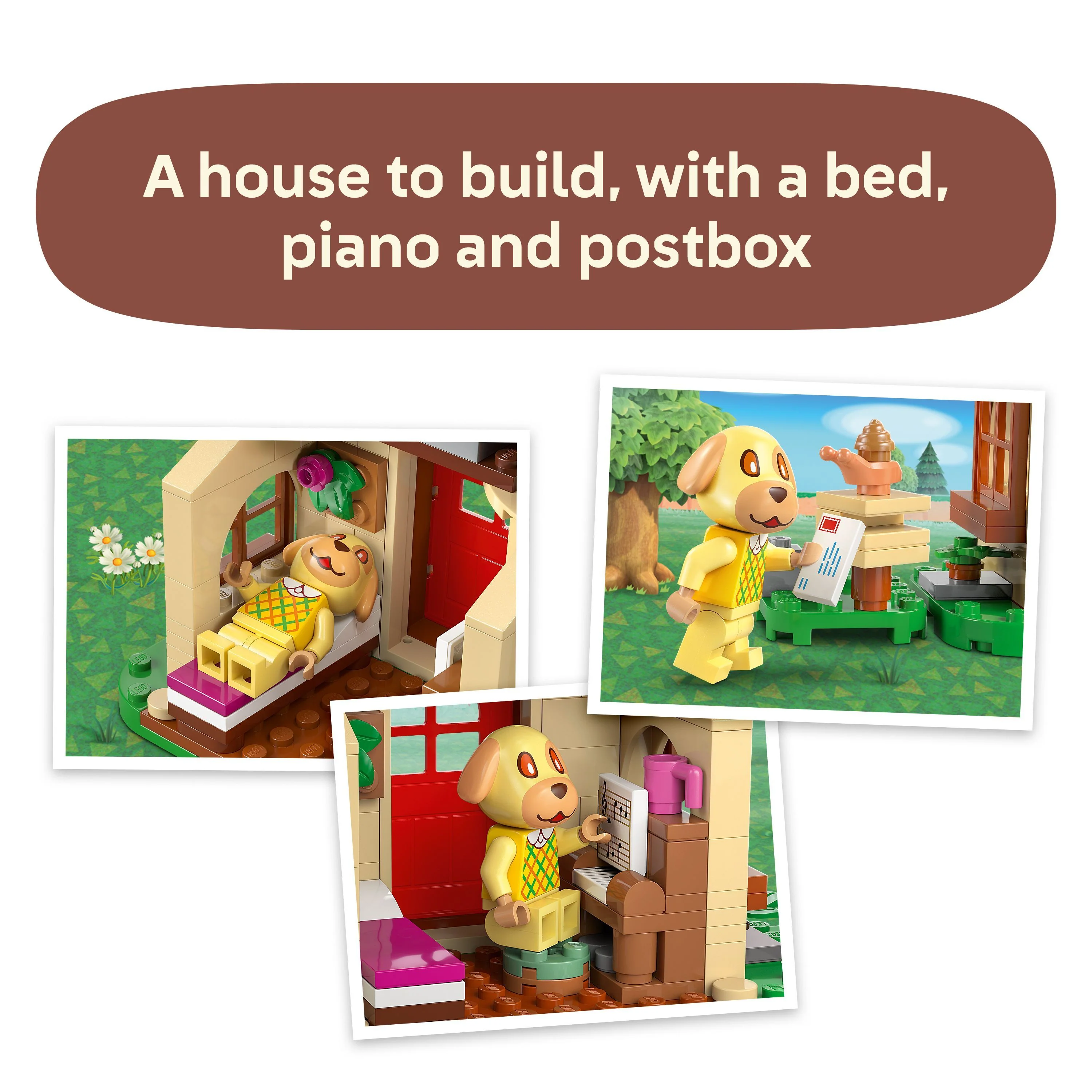 LEGO 77058 Animal Crossing Goldie's Cosy House