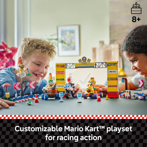 LEGO 72036 Super Mario Mario Kart – Baby Peach & Grand Prix Set