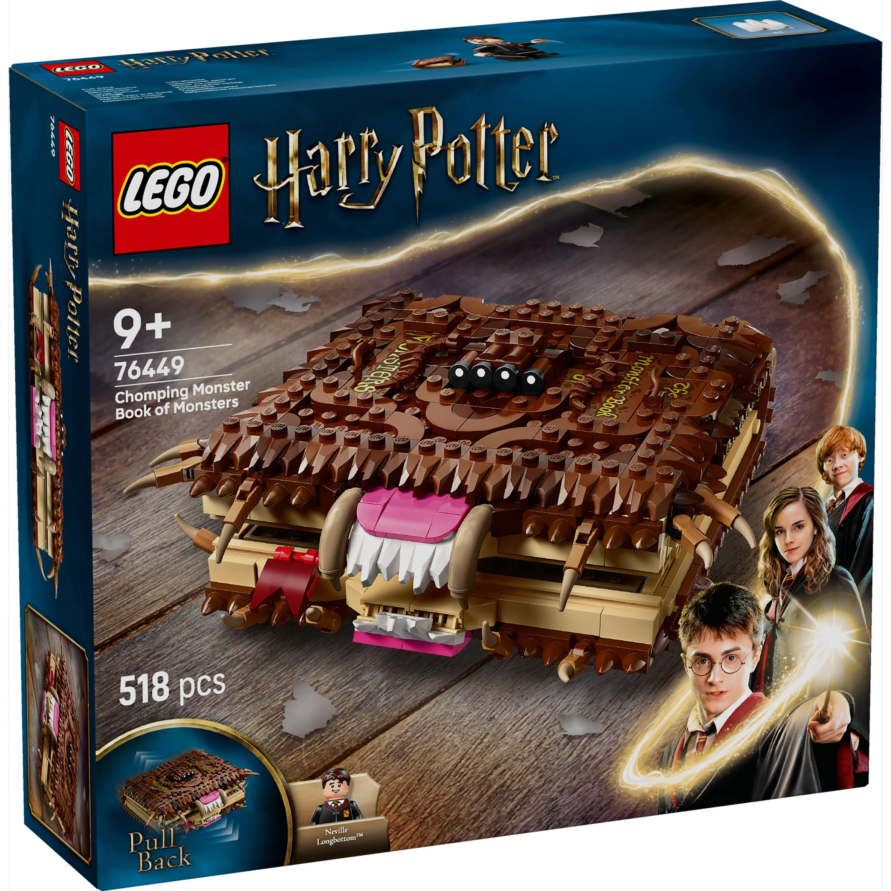 LEGO 76449 Harry Potter Chomping Monster Book of Monsters