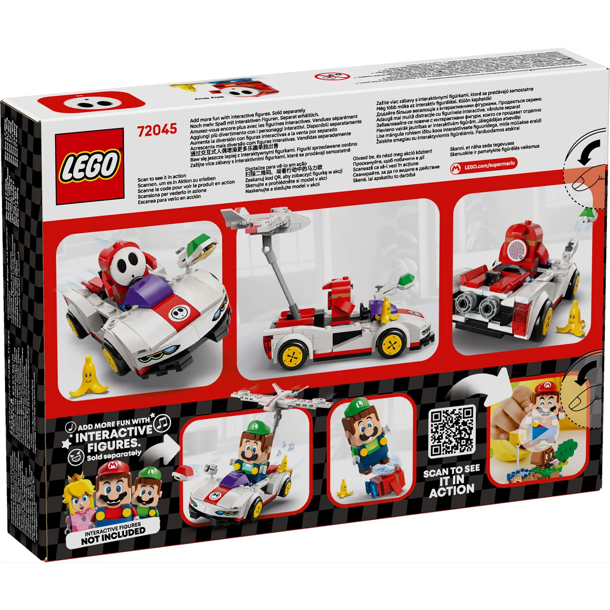 LEGO 72045 Super Mario: Mario Kart – Shy Guy & P-Wing
