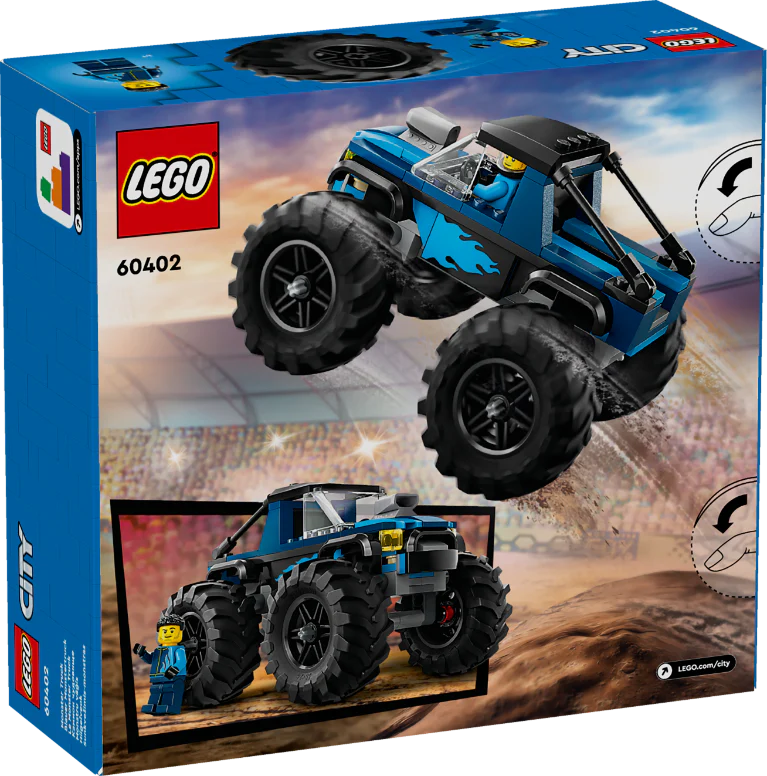 LEGO 60402 City Blue Monster Truck
