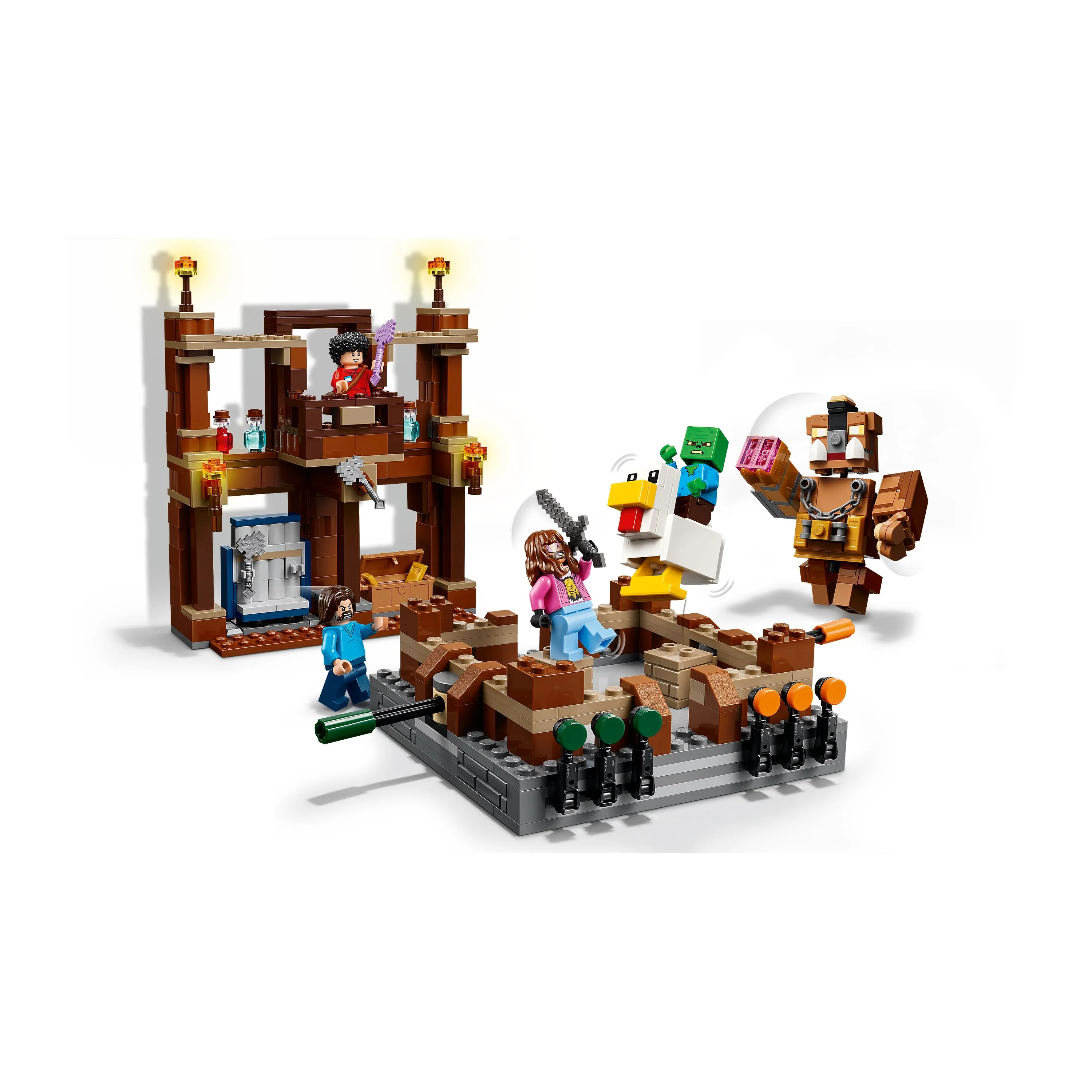 LEGO 21272 Minecraft Woodland Mansion Fighting Ring