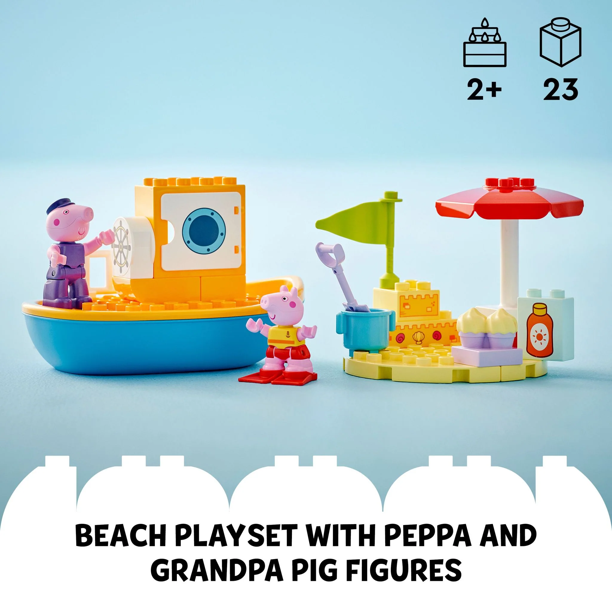 LEGO 10432 DUPLO Peppa Pig Boat Trip