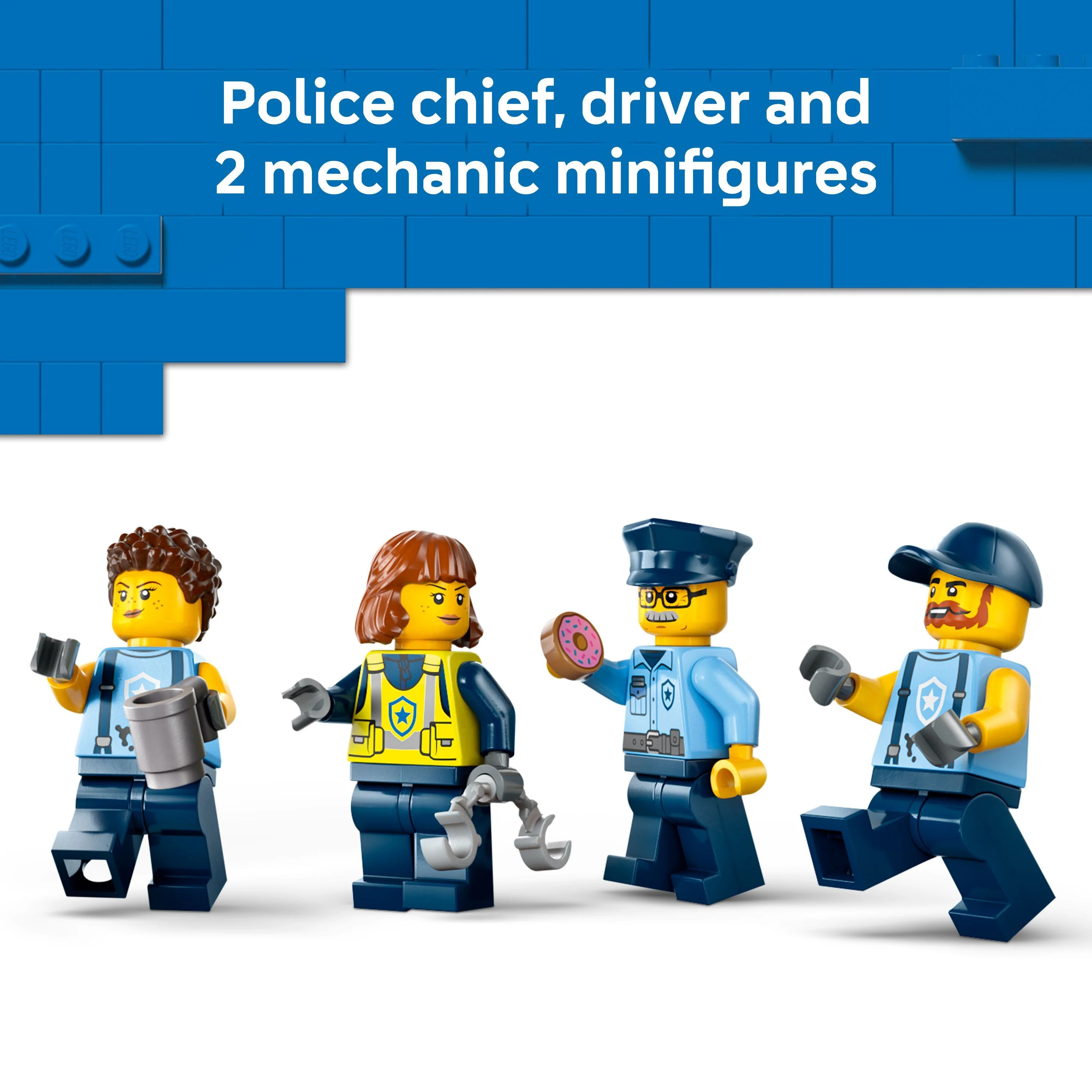 LEGO 60457 City Custom Police Car Garage