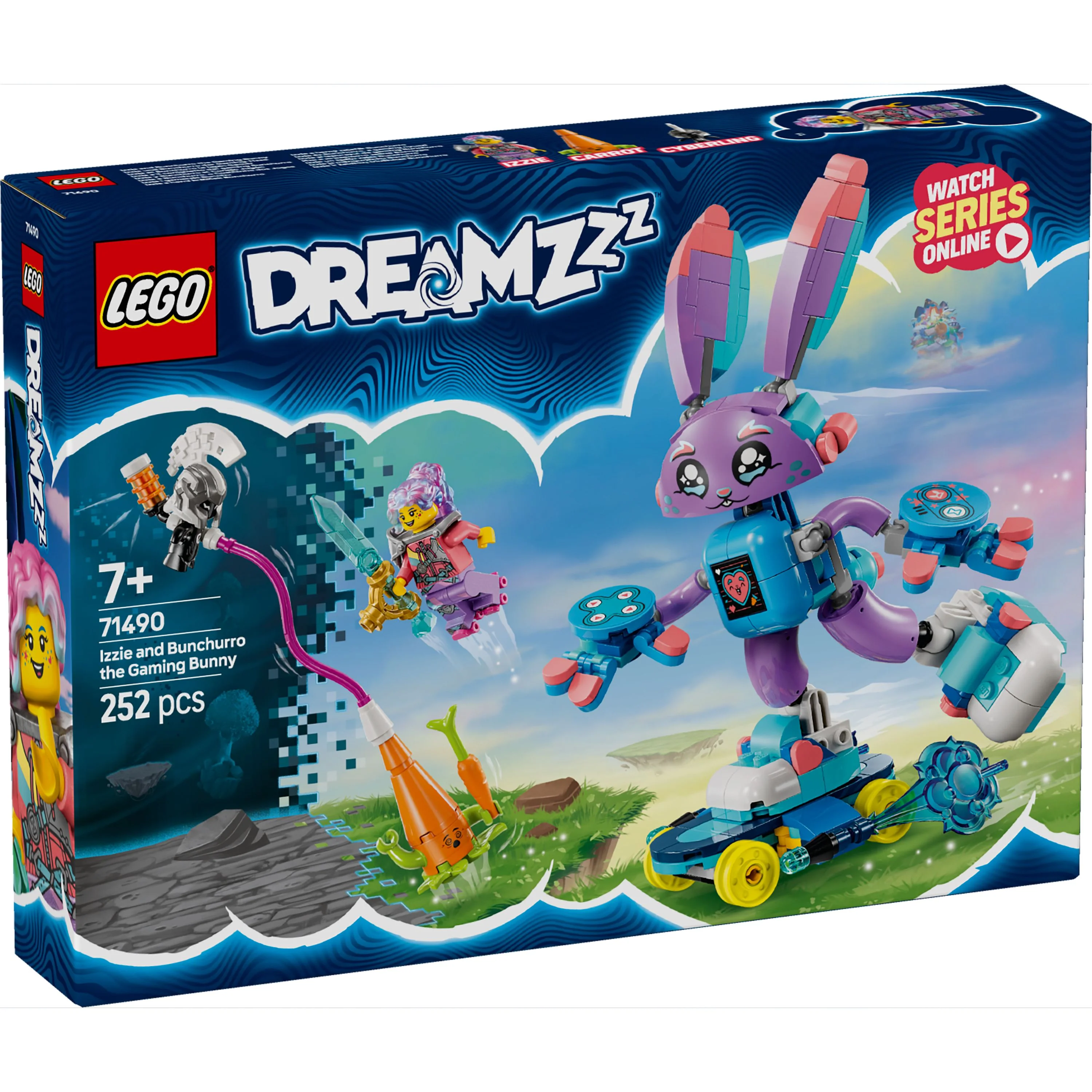 LEGO 71490 DREAMZzz Izzie and Bunchurro the Gaming Bunny