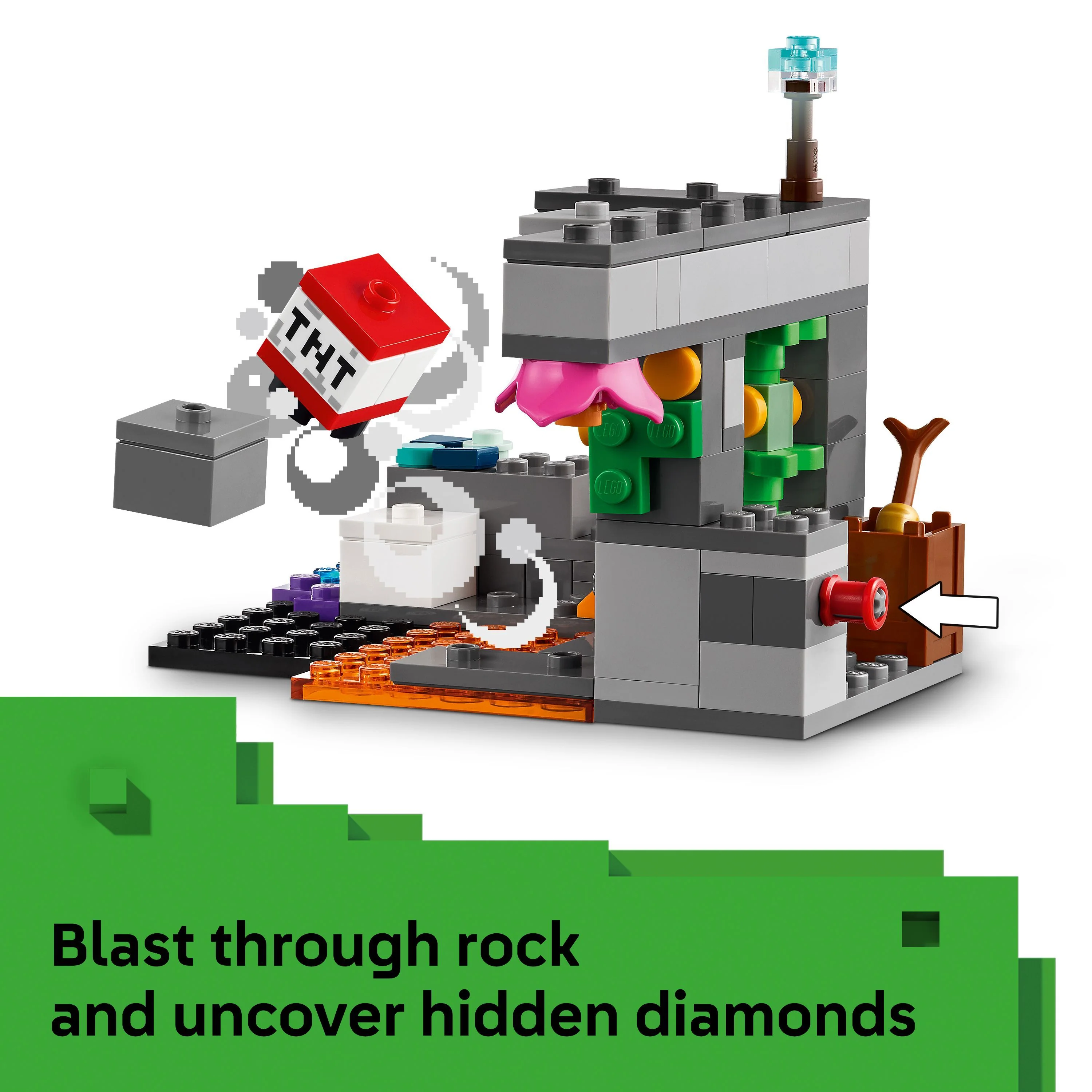 LEGO 21274 Minecraft The Warden Encounter