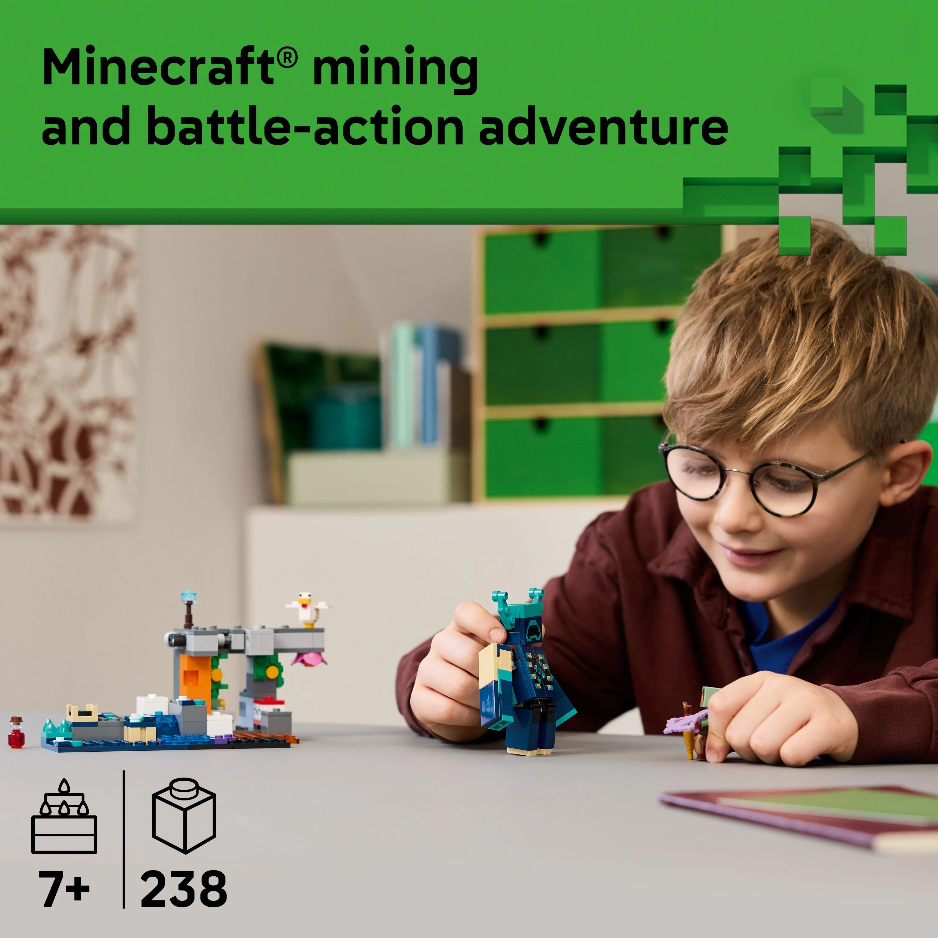 LEGO 21274 Minecraft The Warden Encounter