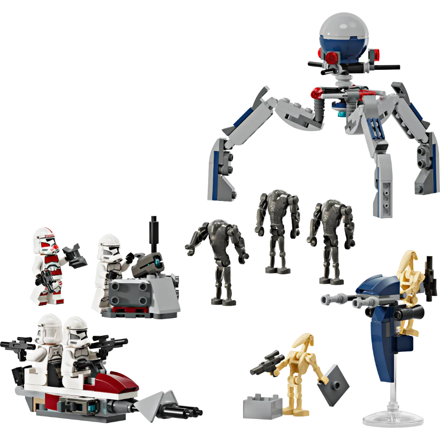 LEGO 75372 Star Wars Clone Trooper & Battle Droid Battle Pack