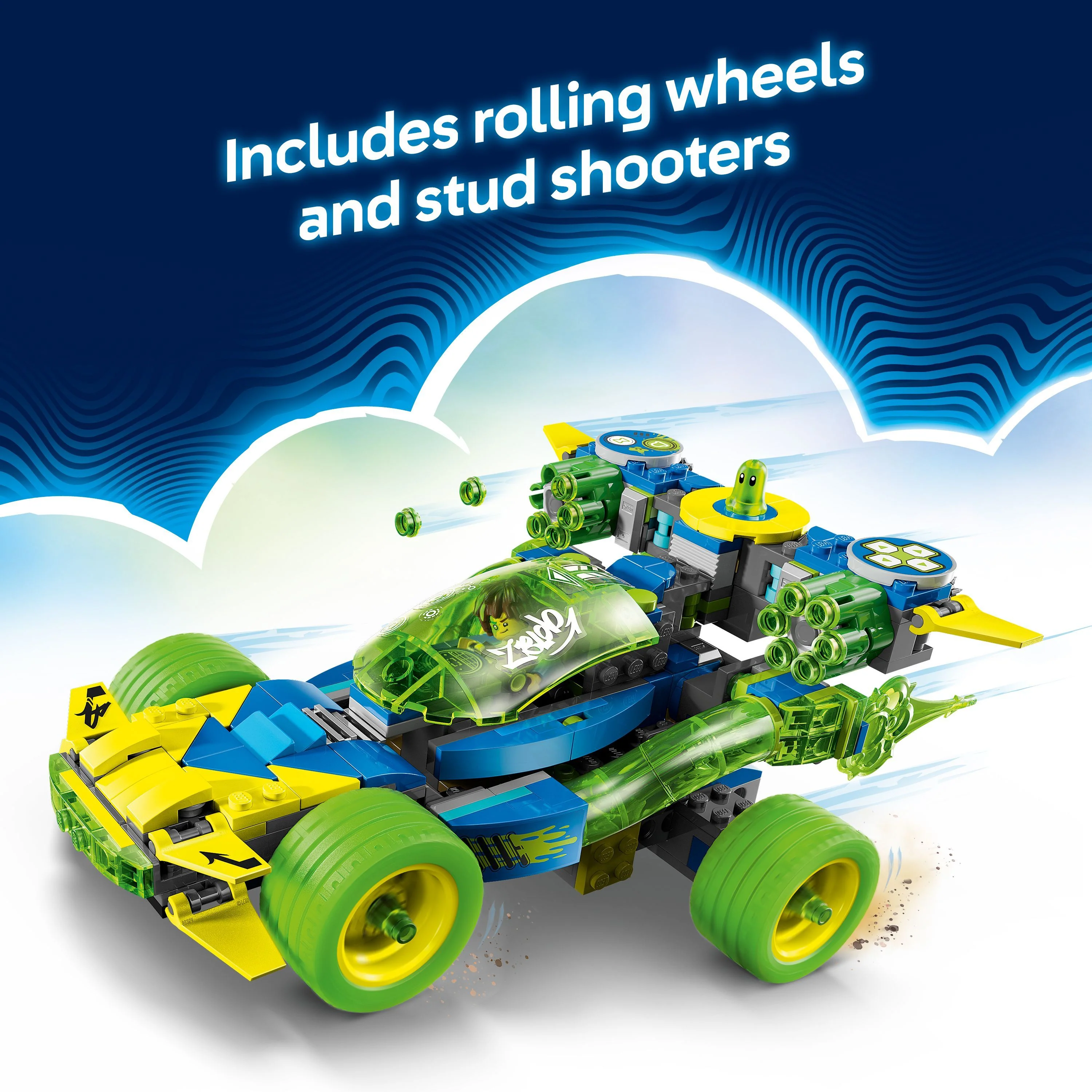 LEGO 71491 DREAMZzz Mateo and the Z-Blob Action Race Car