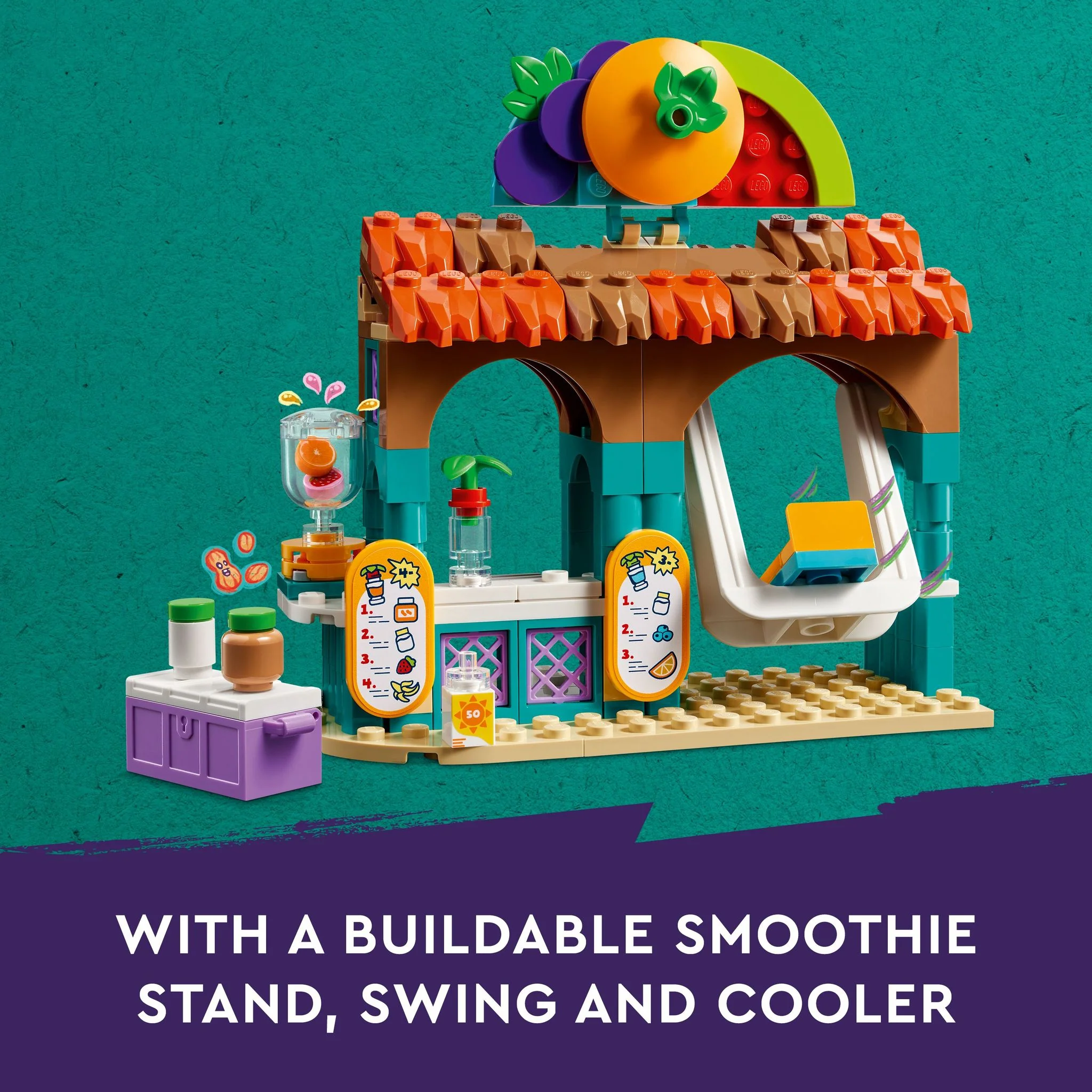 LEGO 42625 Friends Beach Smoothie Stand