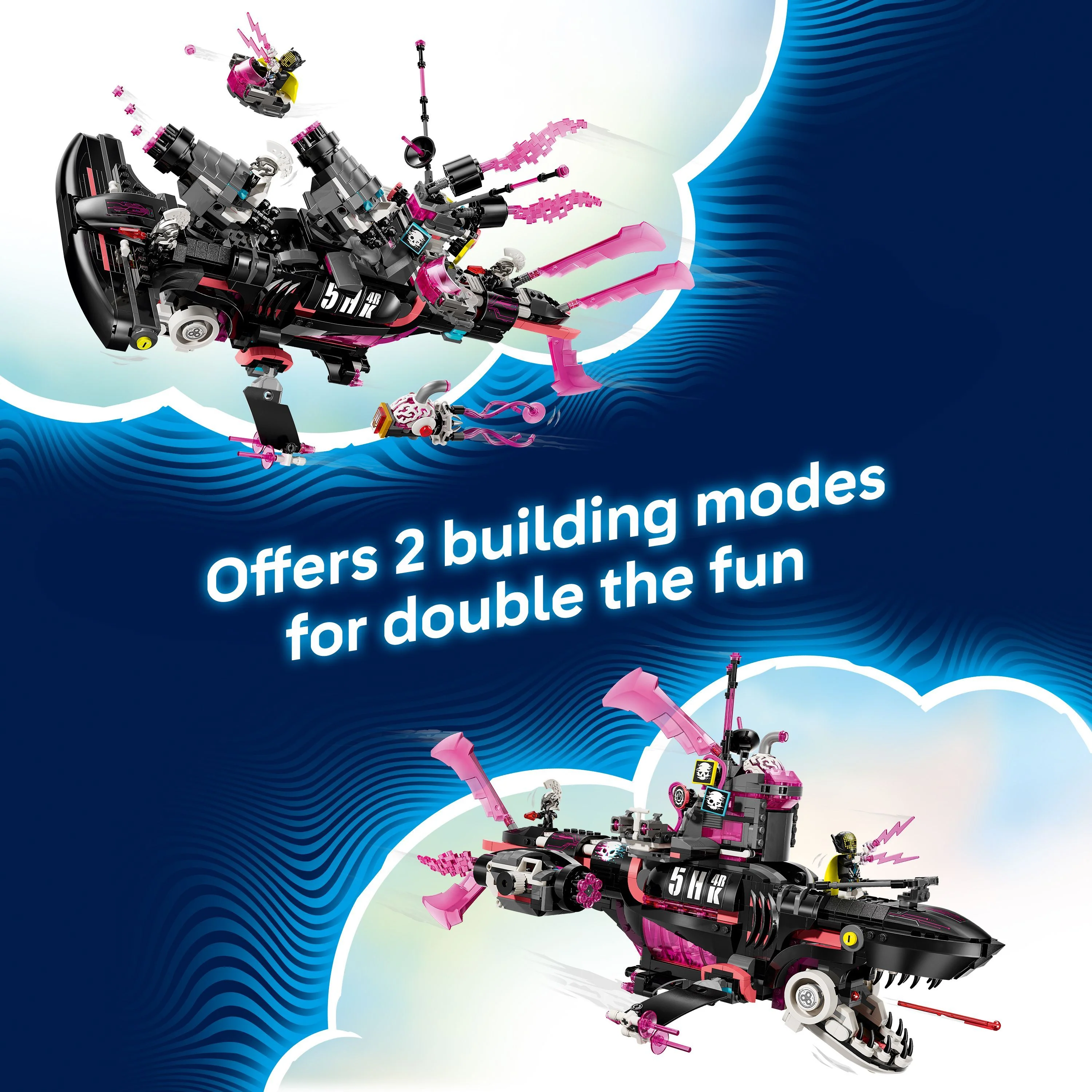 LEGO 71500 DREAMZzz Nightmare Shark Submarine