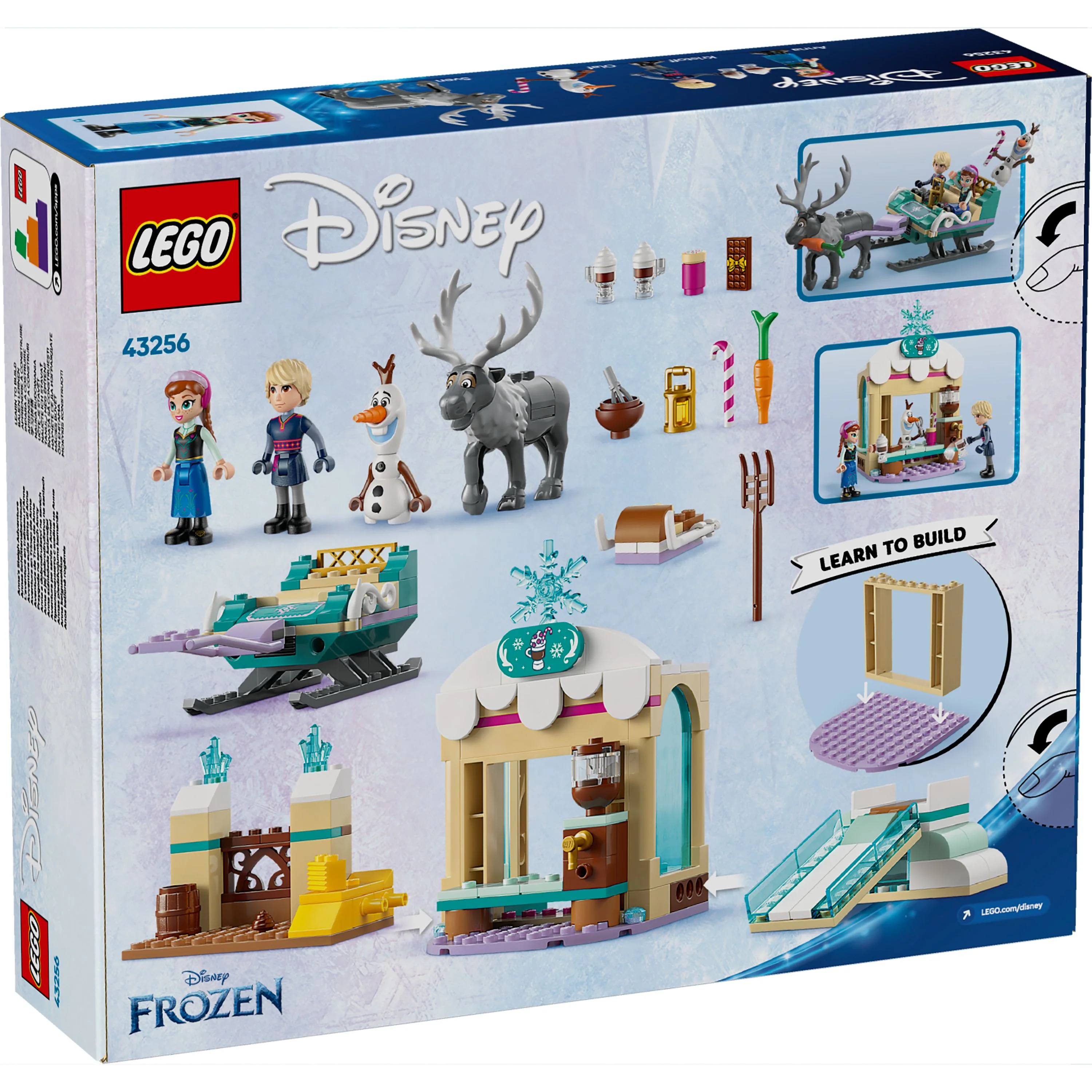 LEGO 43256 Disney Frozen Anna's Sleigh Adventure