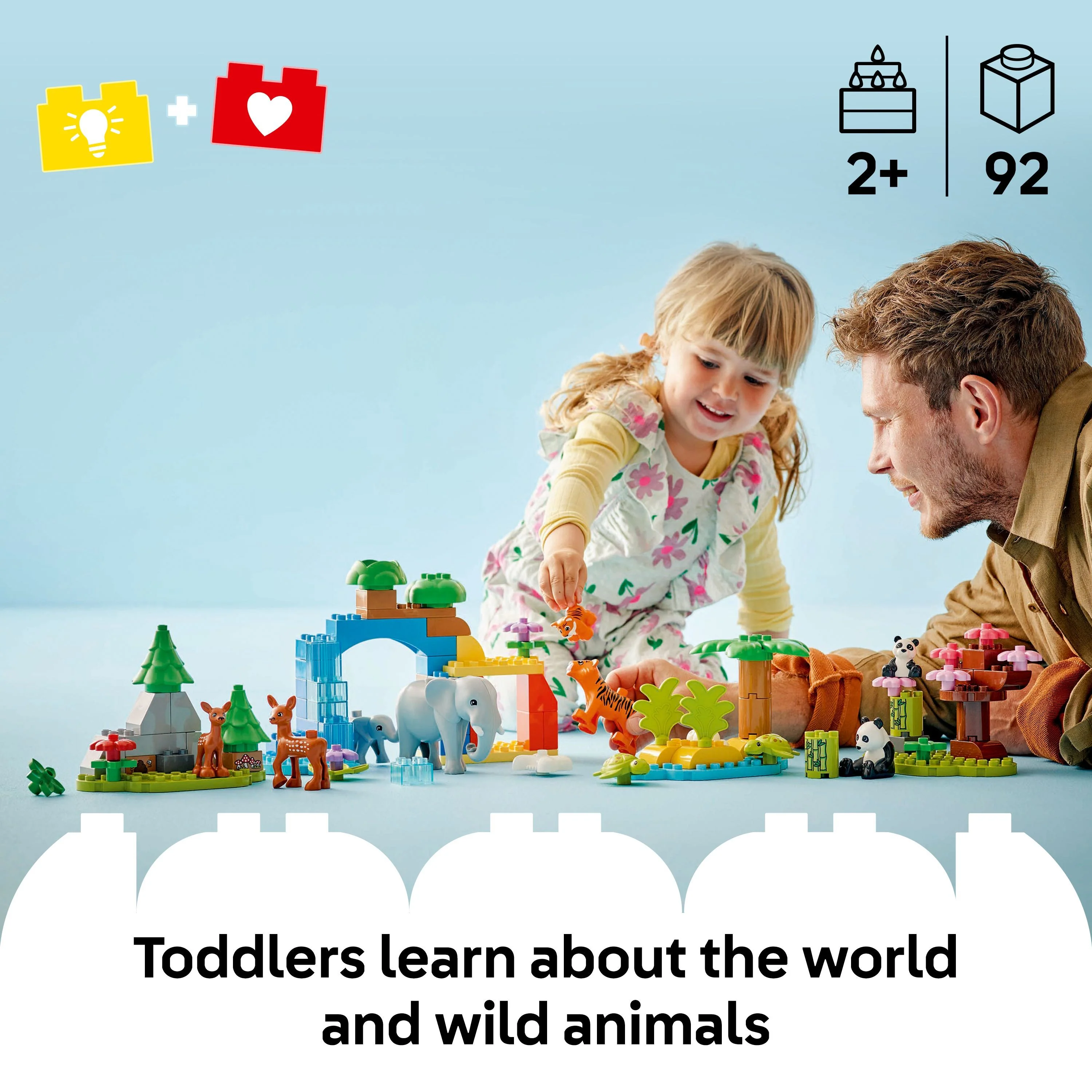 LEGO 10446 DUPLO 3 In 1 Wild Animal Families