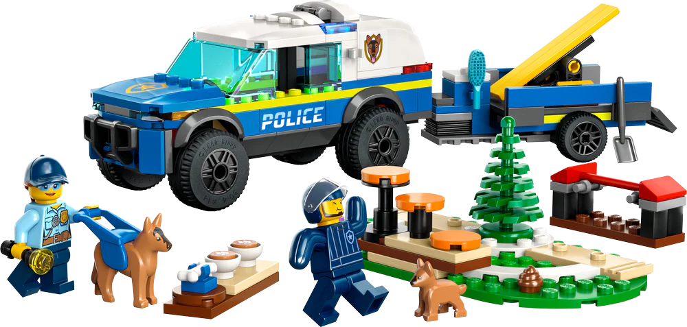 LEGO 60369 City Mobile Police Dog Training