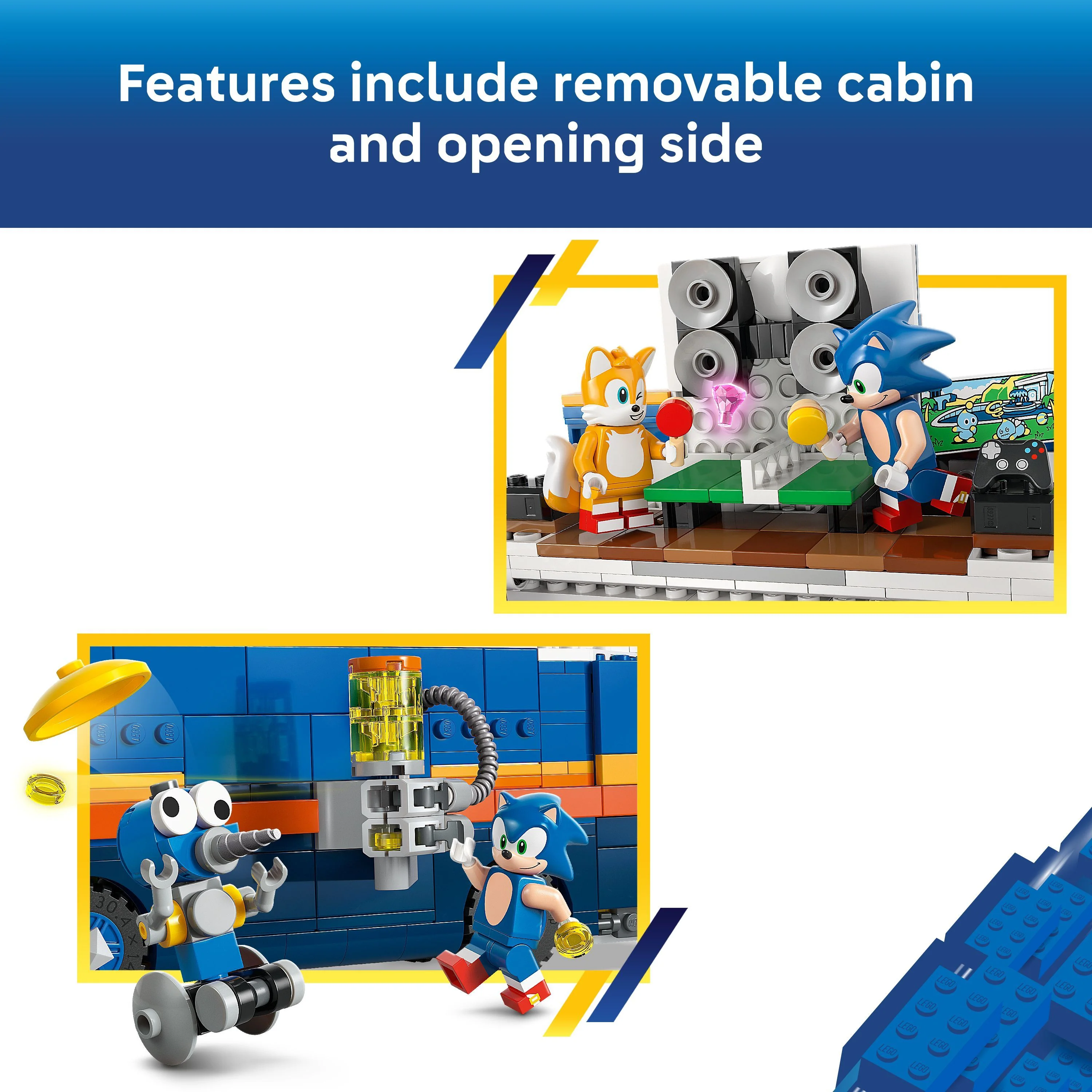 LEGO 77006 Sonic The Hedgehog Team Sonic Command Truck