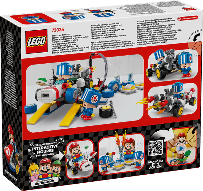 LEGO 72035 Super Mario Mario Kart – Toad's Garage