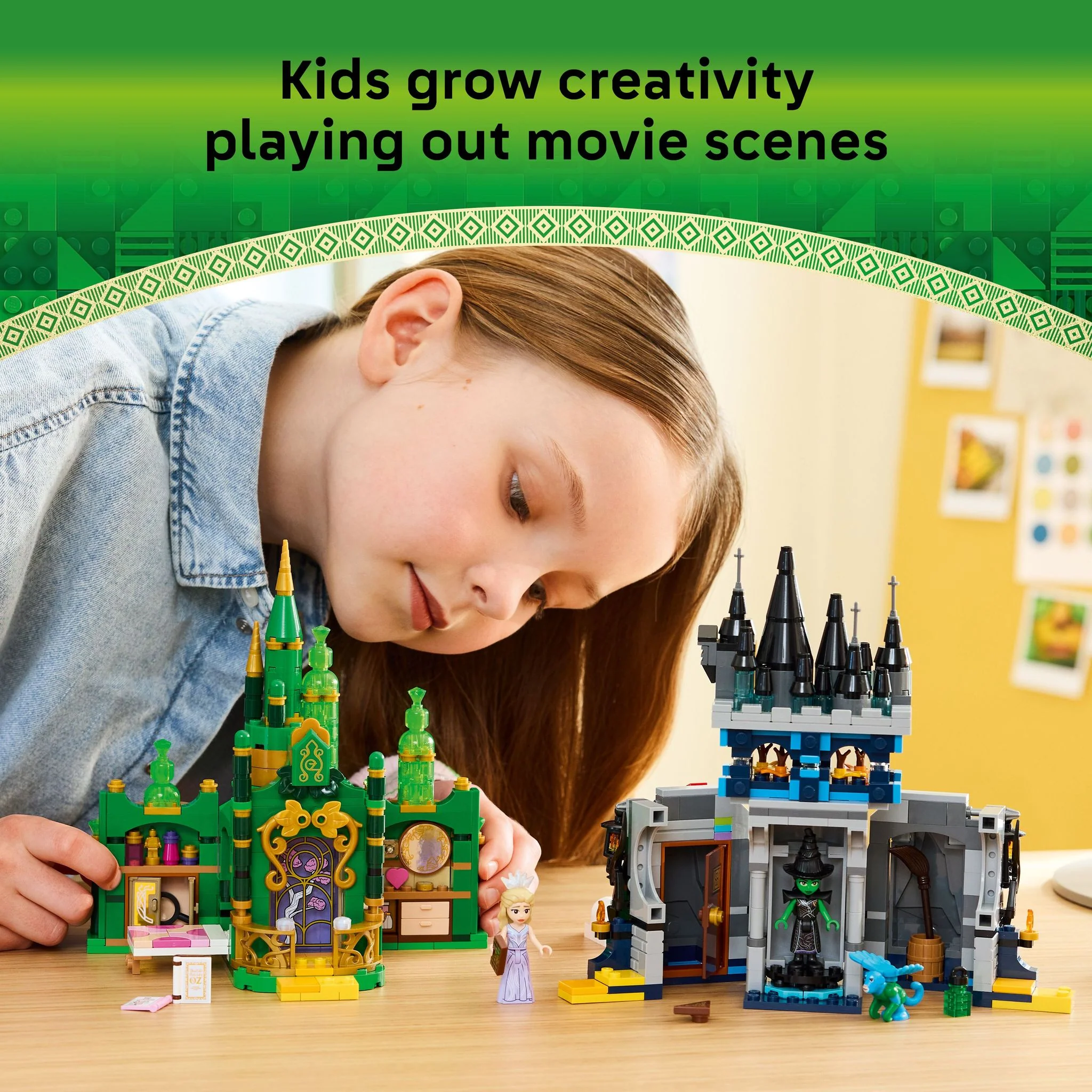 LEGO 75689 Wicked Emerald City & Kiamo Ko Castle