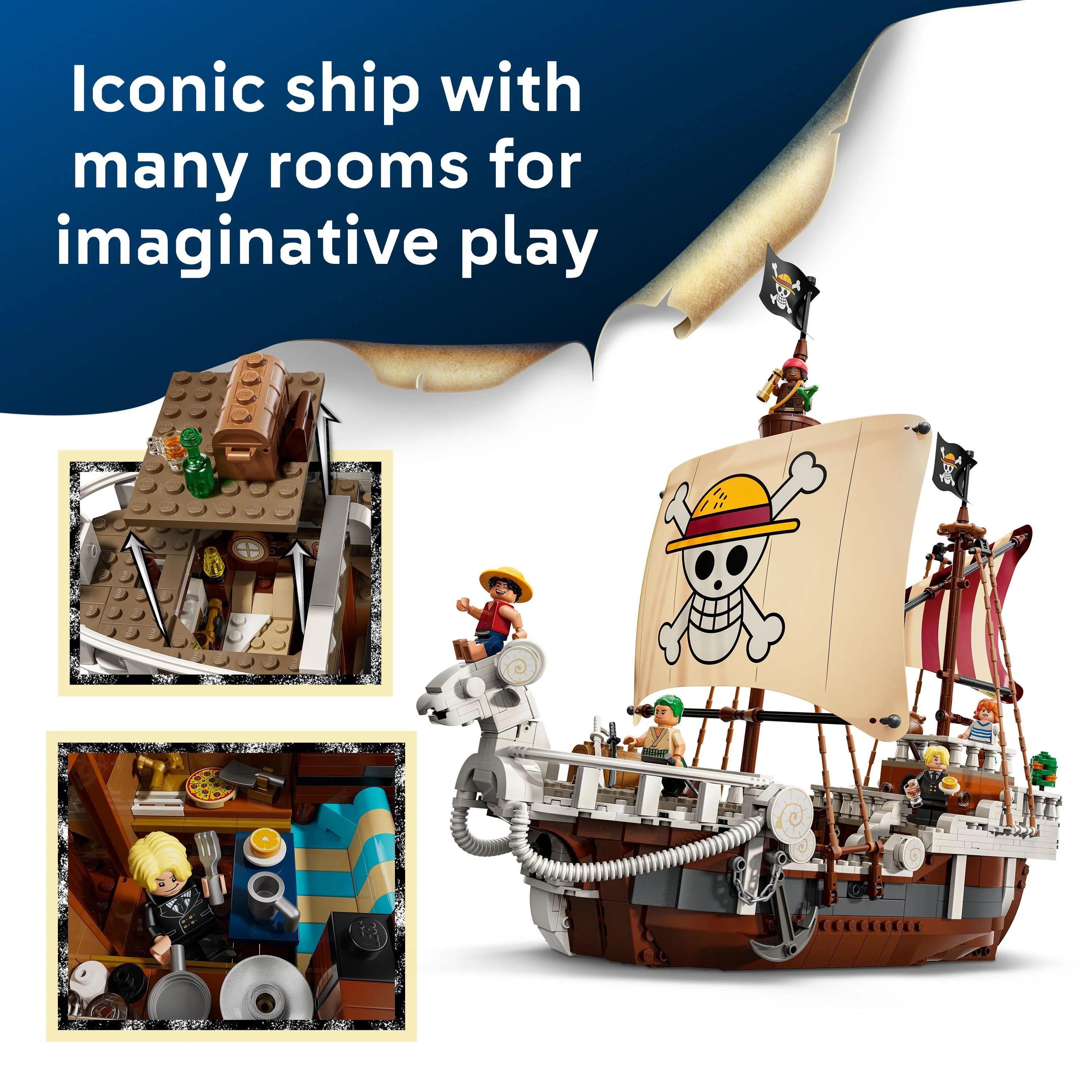 LEGO 75639 ONE PIECE The Going Merry Pirate Ship