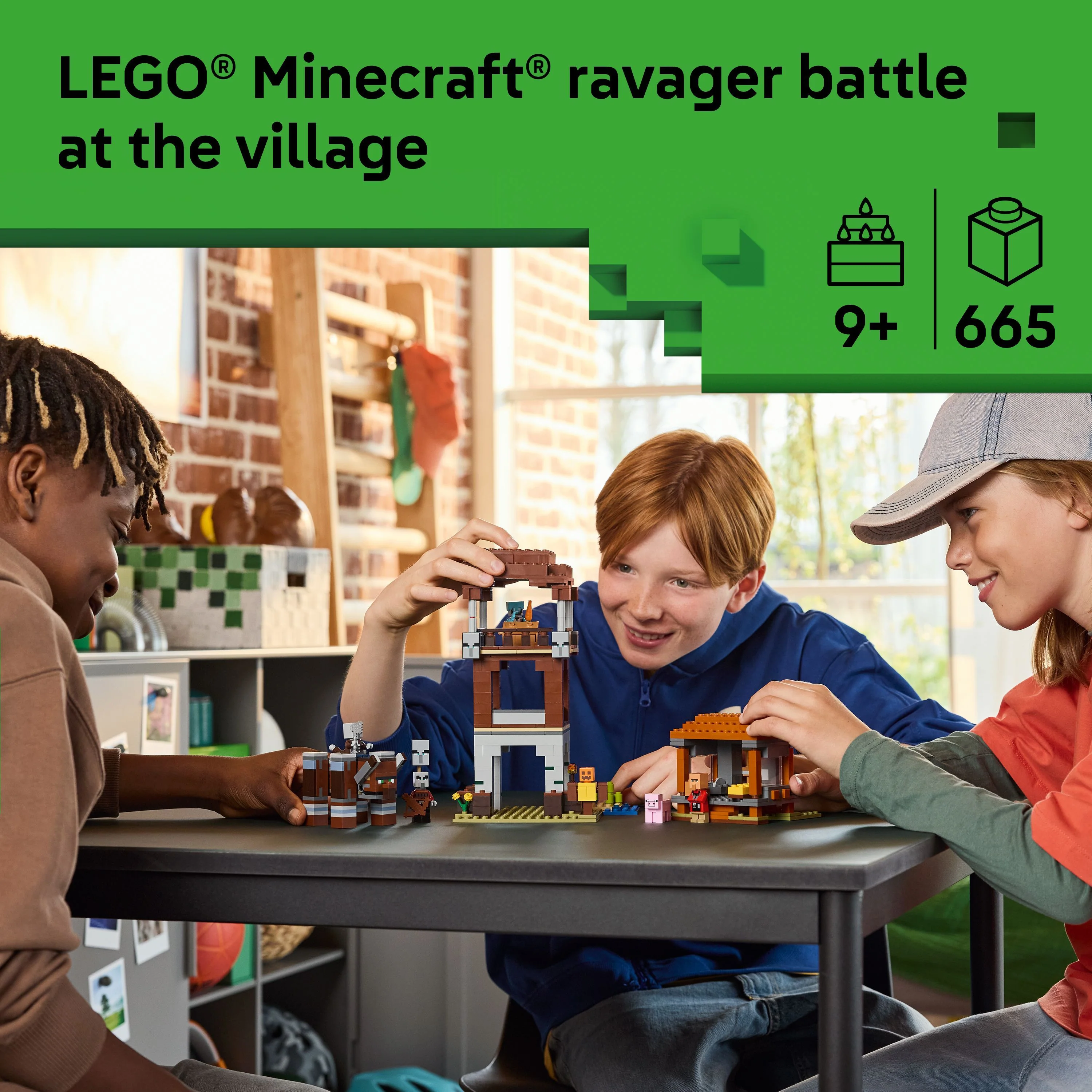 LEGO 21278 Minecraft The Pillager Outpost and Ravager
