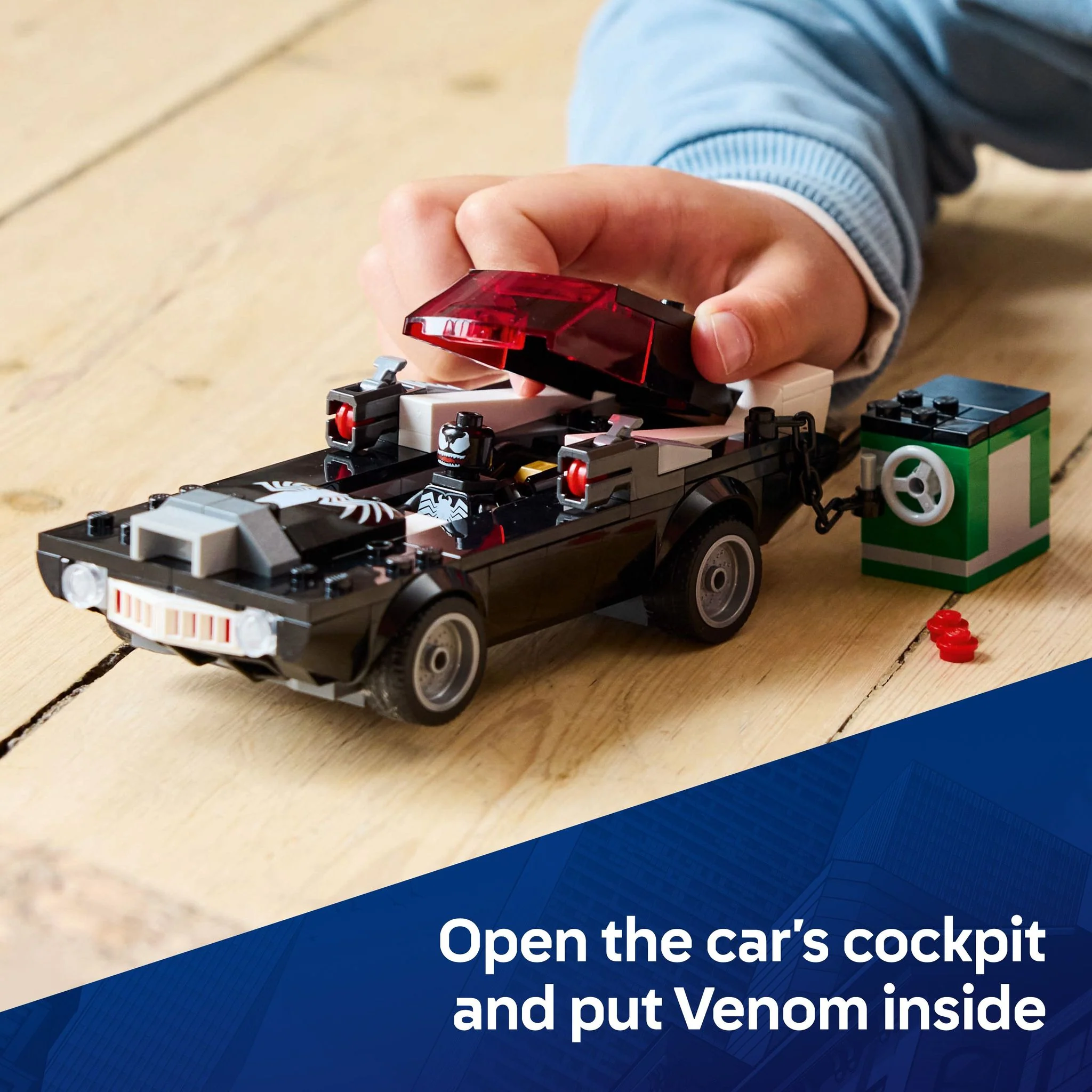 LEGO 76309 Super Heroes Spider-Man vs. Venom Muscle Car