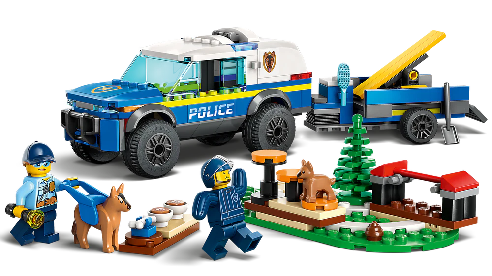 LEGO 60369 City Mobile Police Dog Training