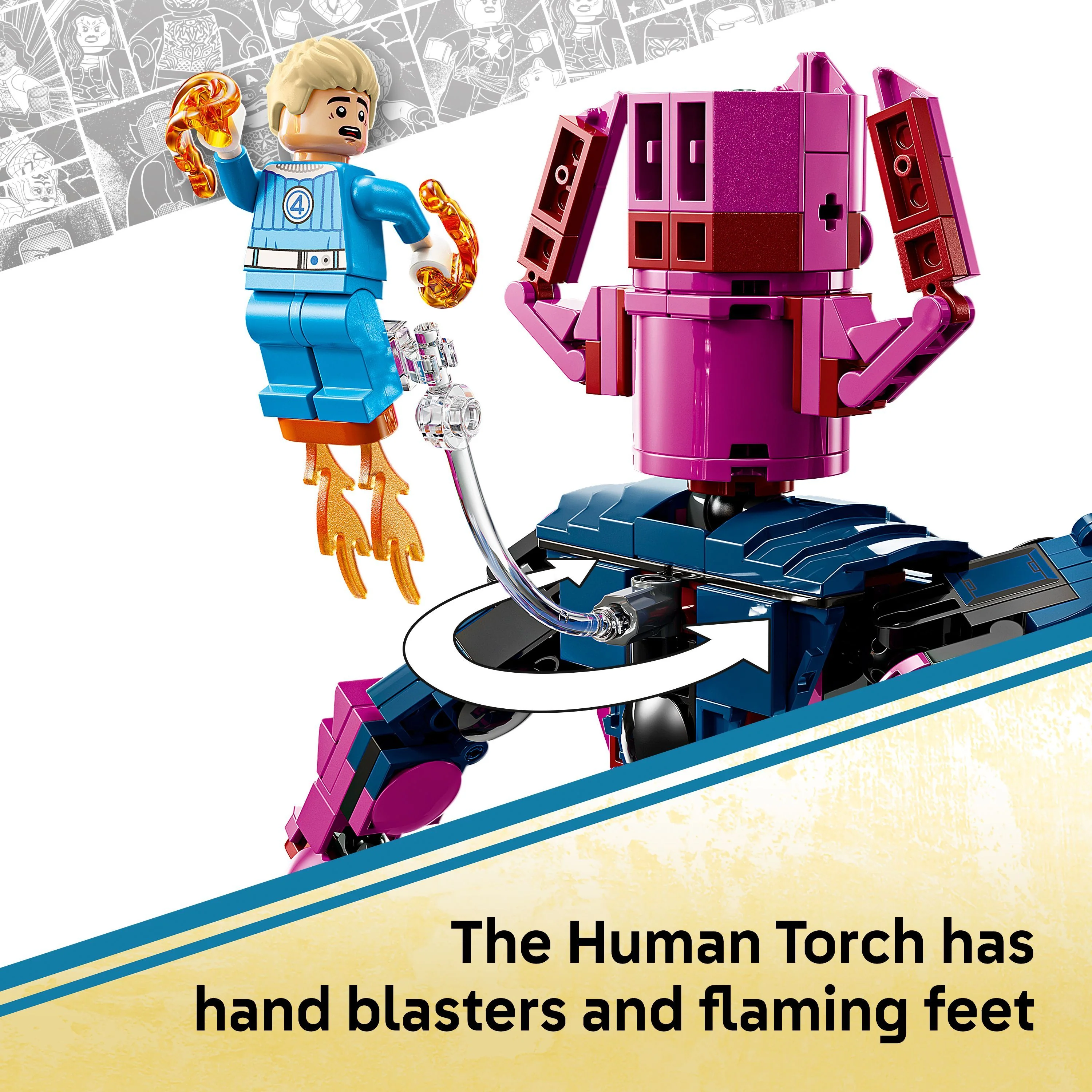 LEGO 76316 Marvel Fantastic Four vs. Galactus Construction Figure