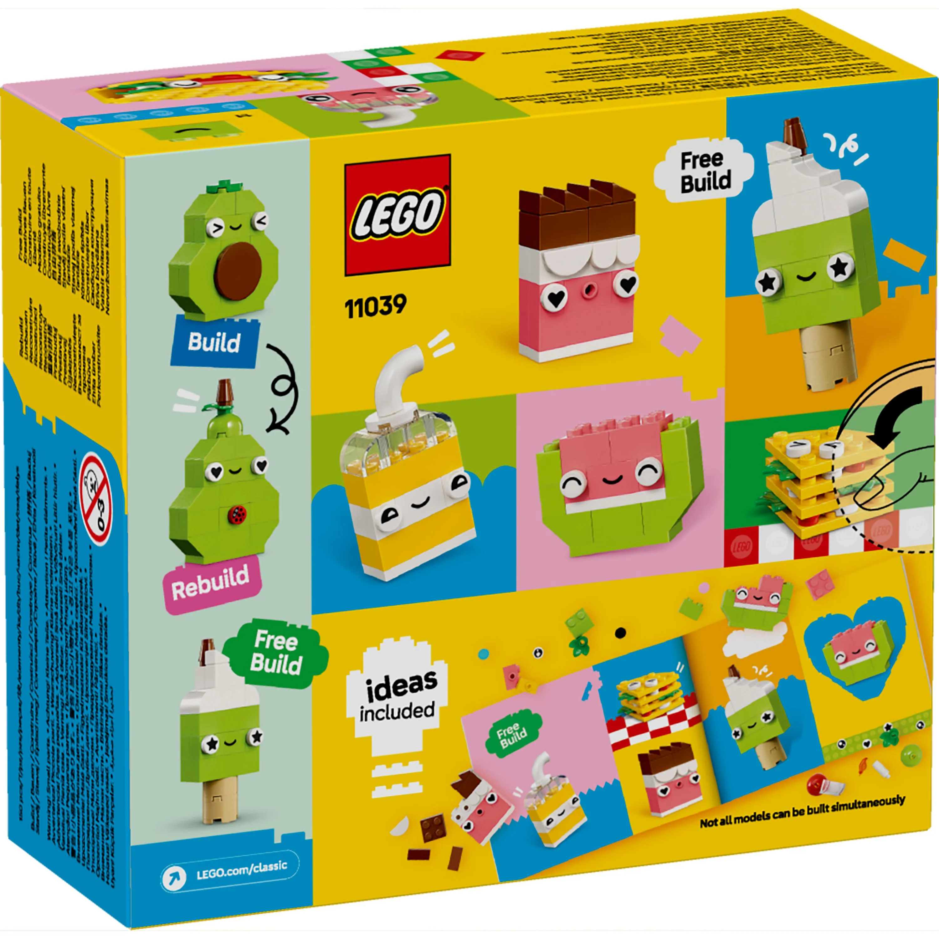 LEGO 11039 Classic Creative Food Friends