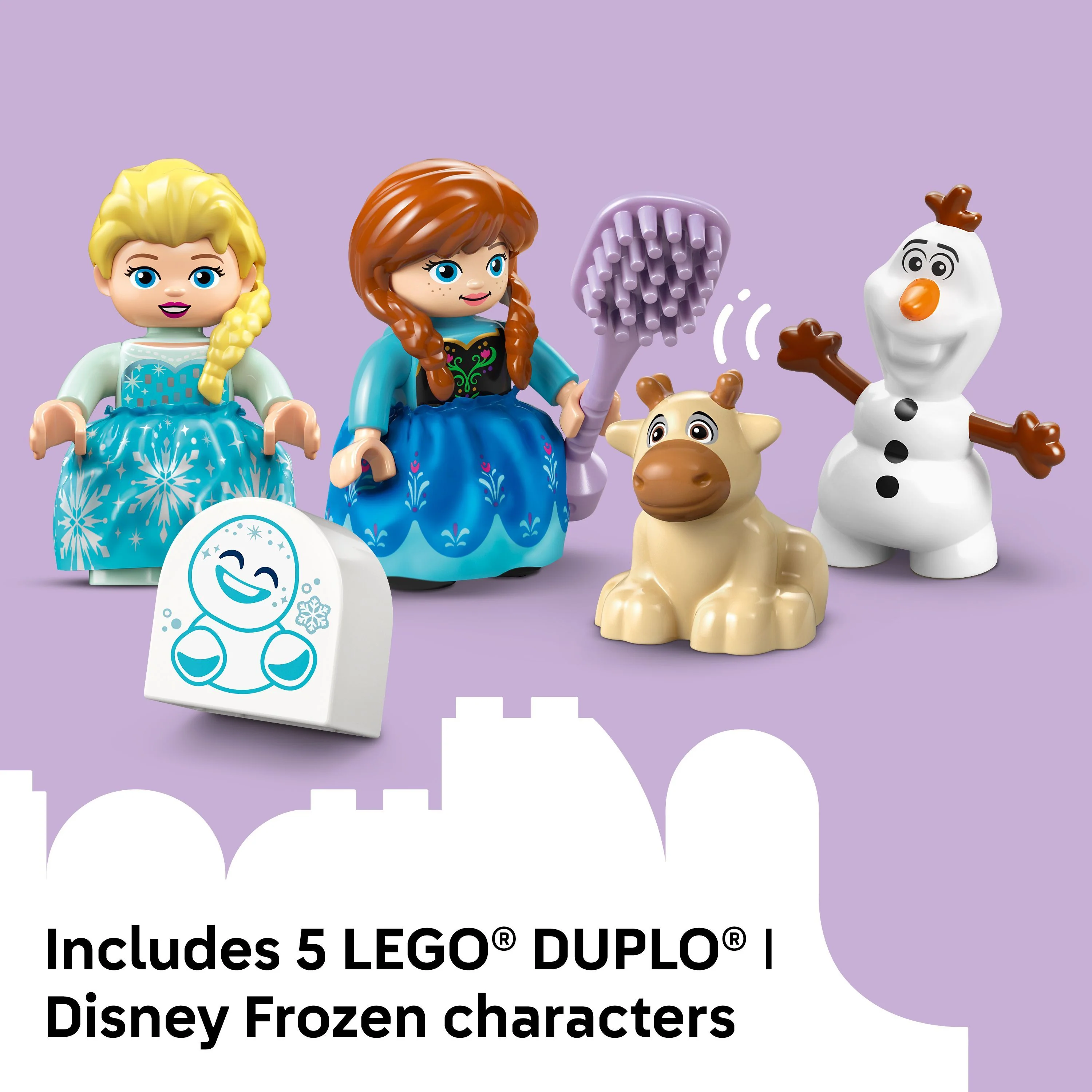 LEGO 10455 DUPLO Disney Anna and Elsa's Frozen Castle Party