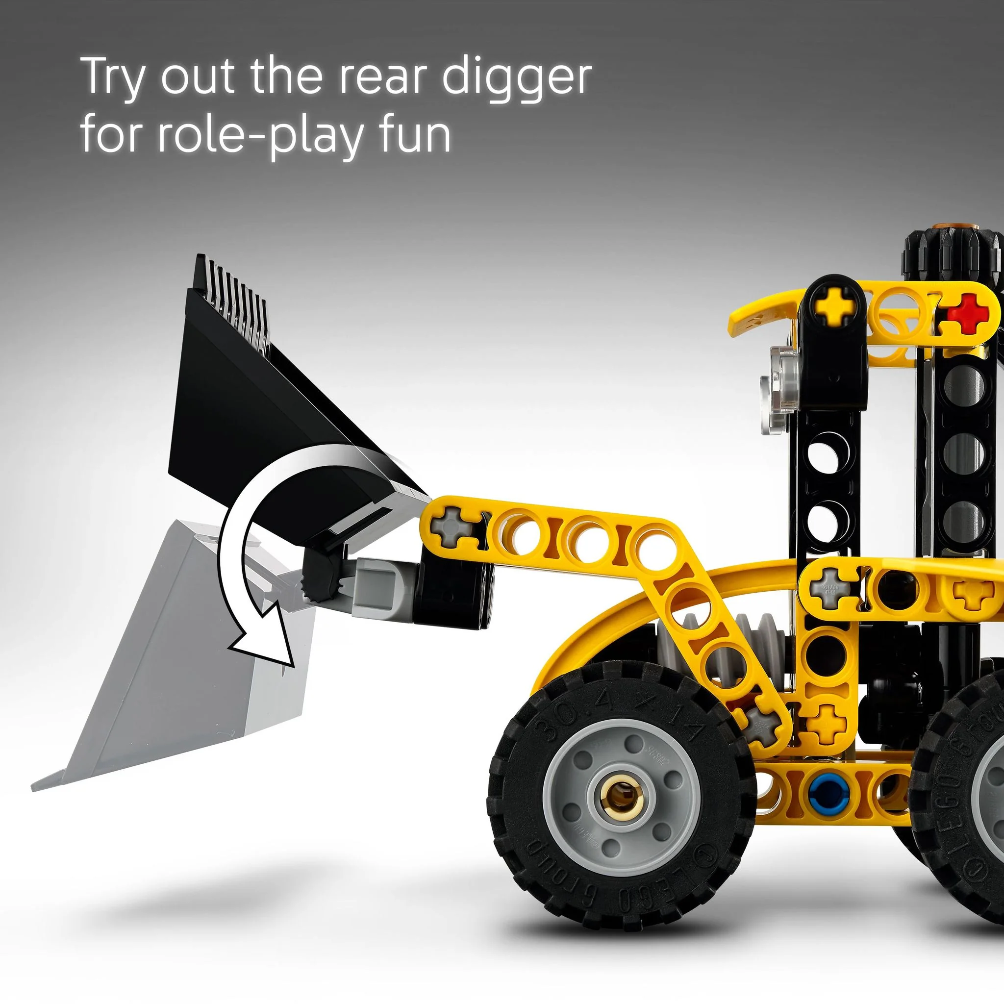 LEGO 42197 Technic Backhoe Loader
