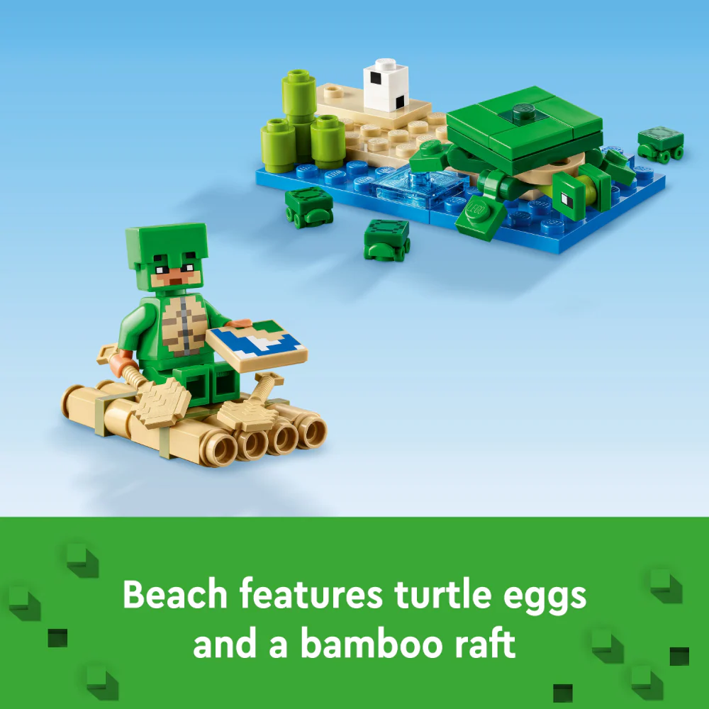 LEGO 21254 Minecraft The Turtle Beach House