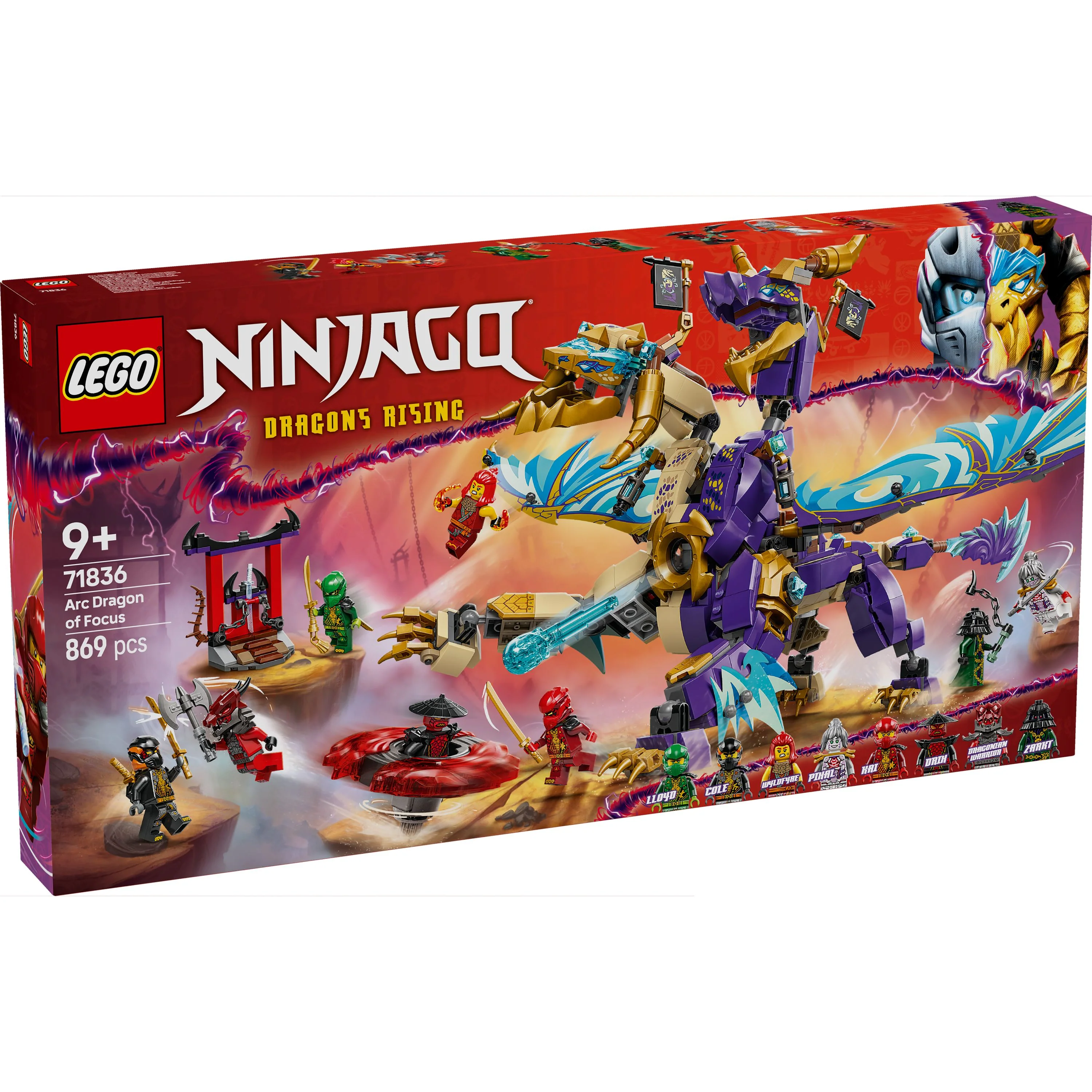 LEGO 71836 NINJAGO Arc Dragon Of Focus