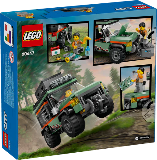 LEGO 60447 City Off-Road 4x4 Mountain Truck