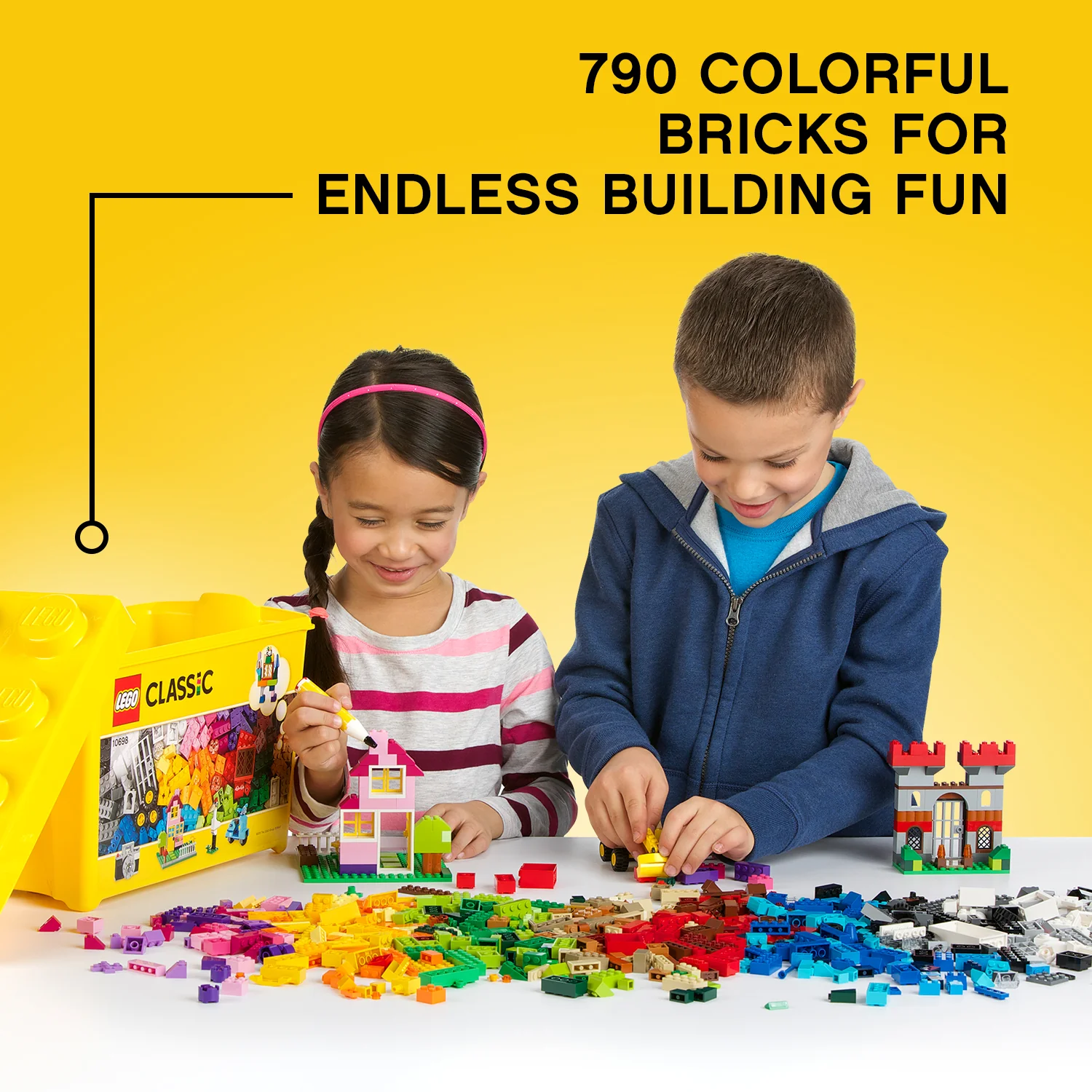 LEGO 10698 Classic Large Creative Brick Box 790 Piece