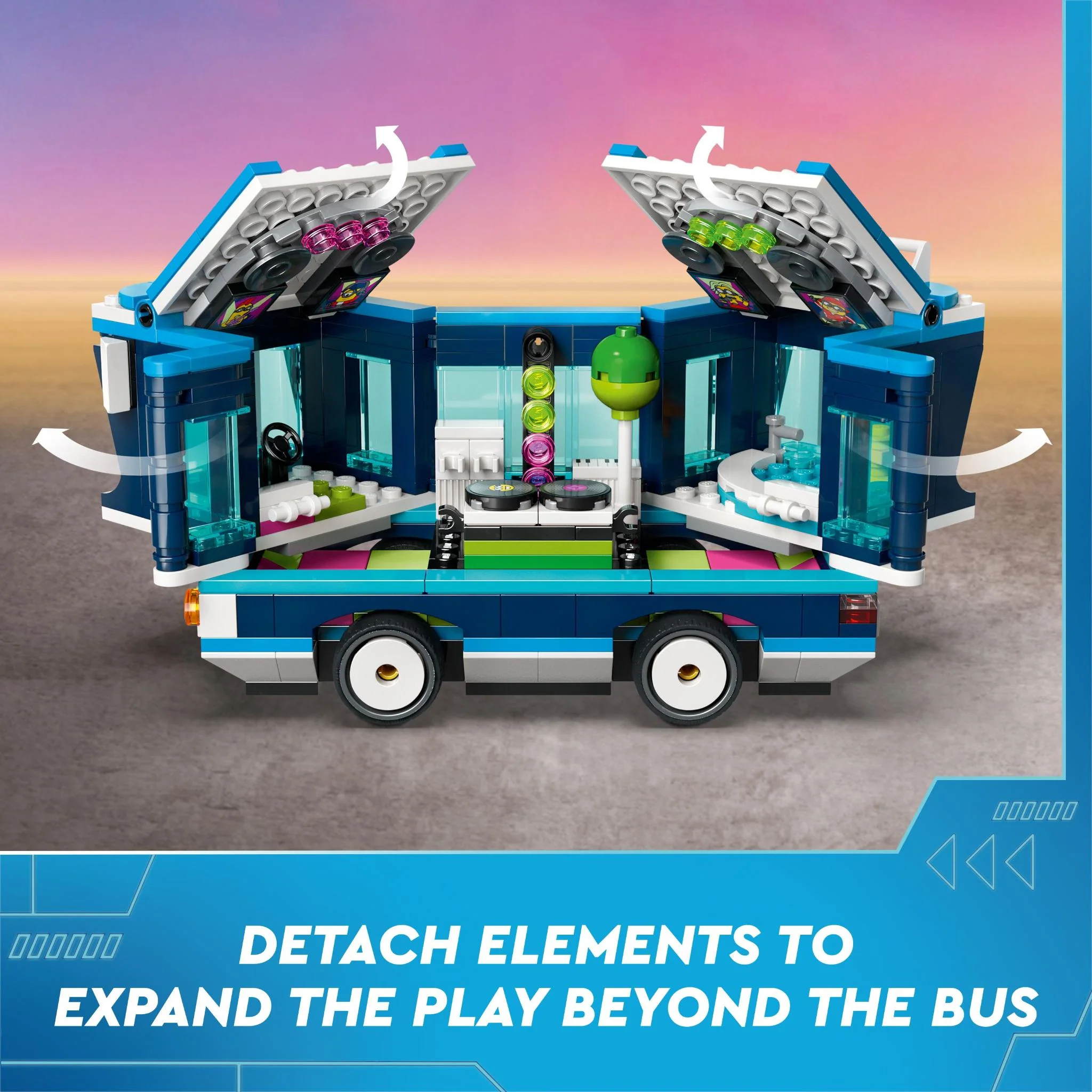 LEGO 75581 Despicable Me 4 Minions Music Party Bus