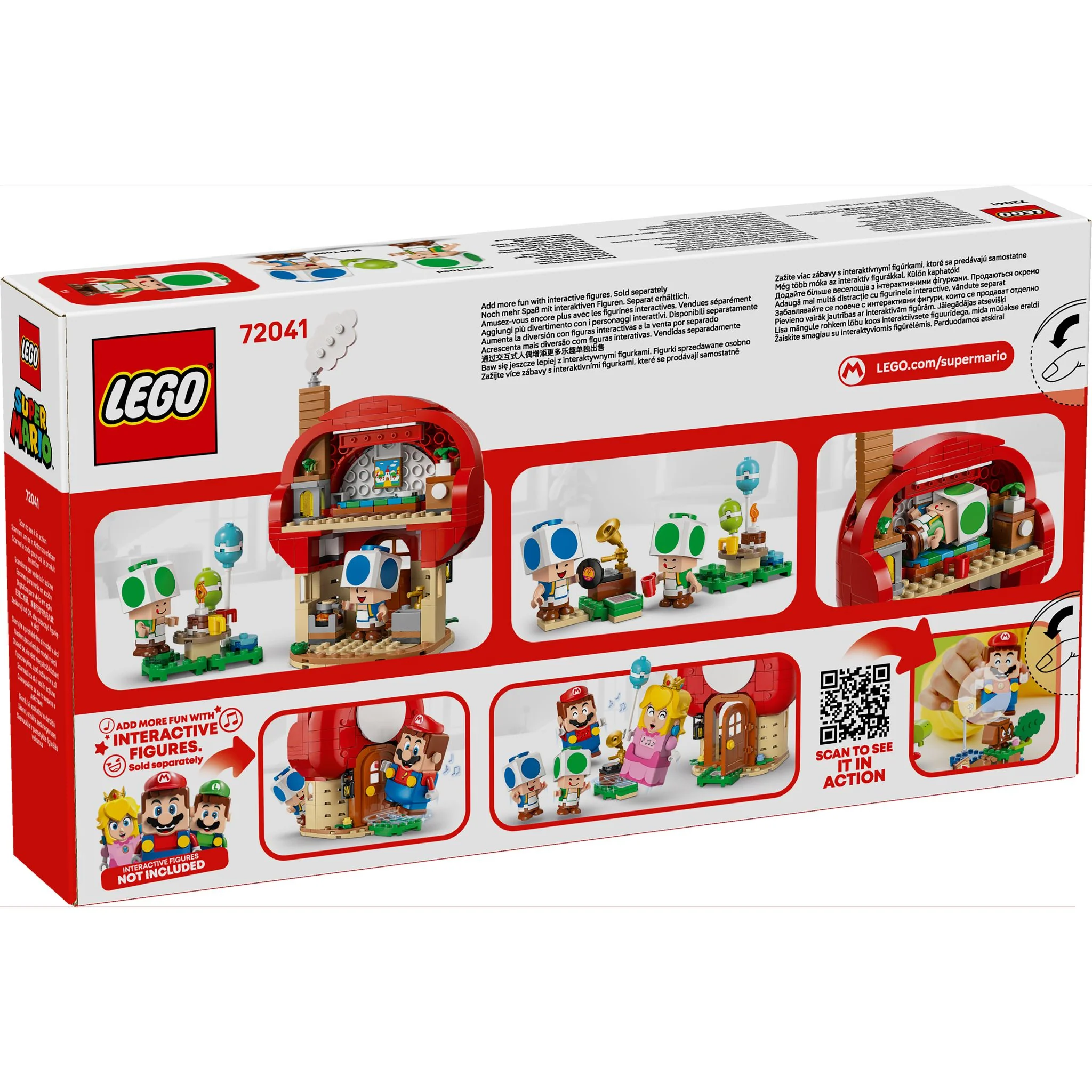 LEGO 72041 Super Mario Party at Toad's House
