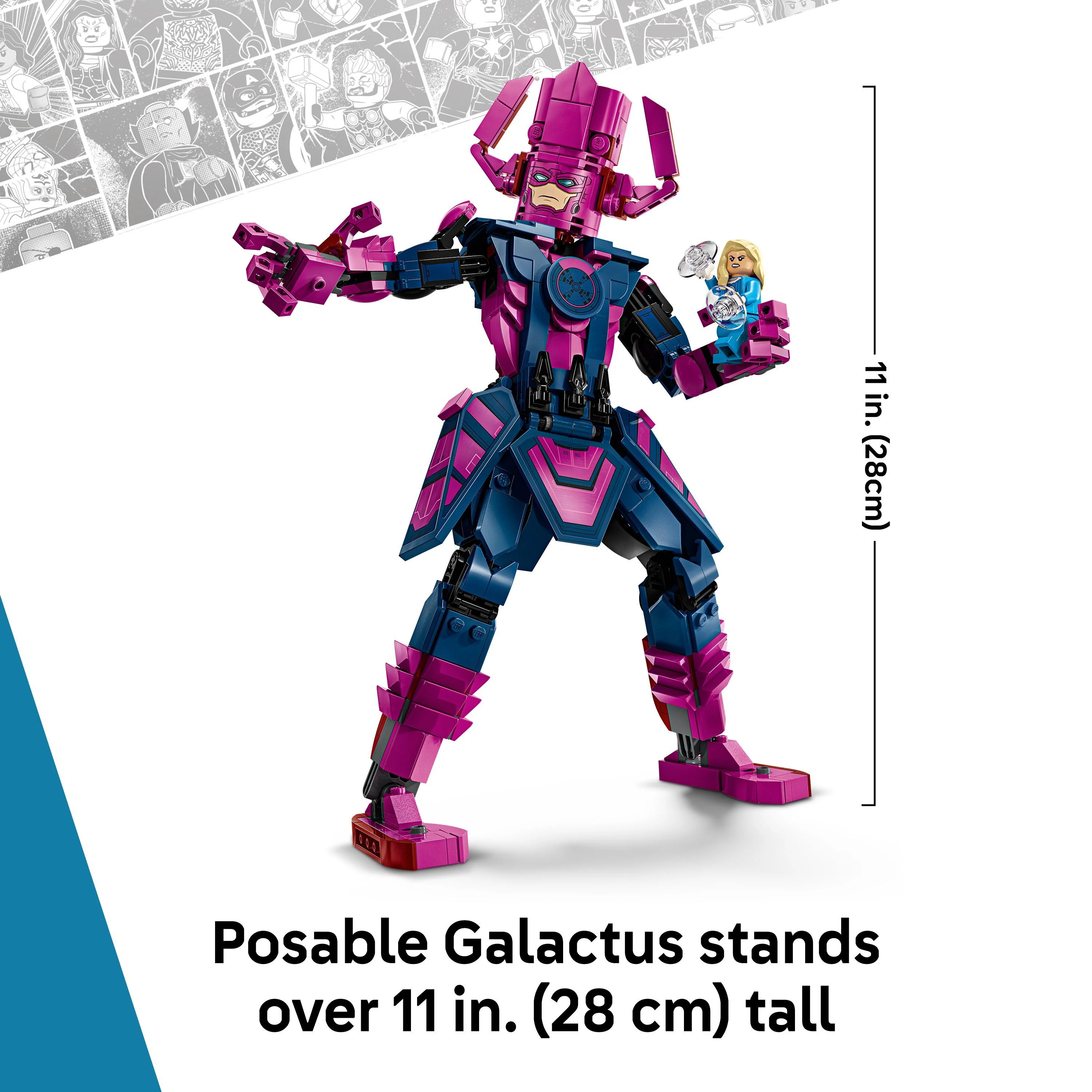 LEGO 76316 Marvel Fantastic Four vs. Galactus Construction Figure