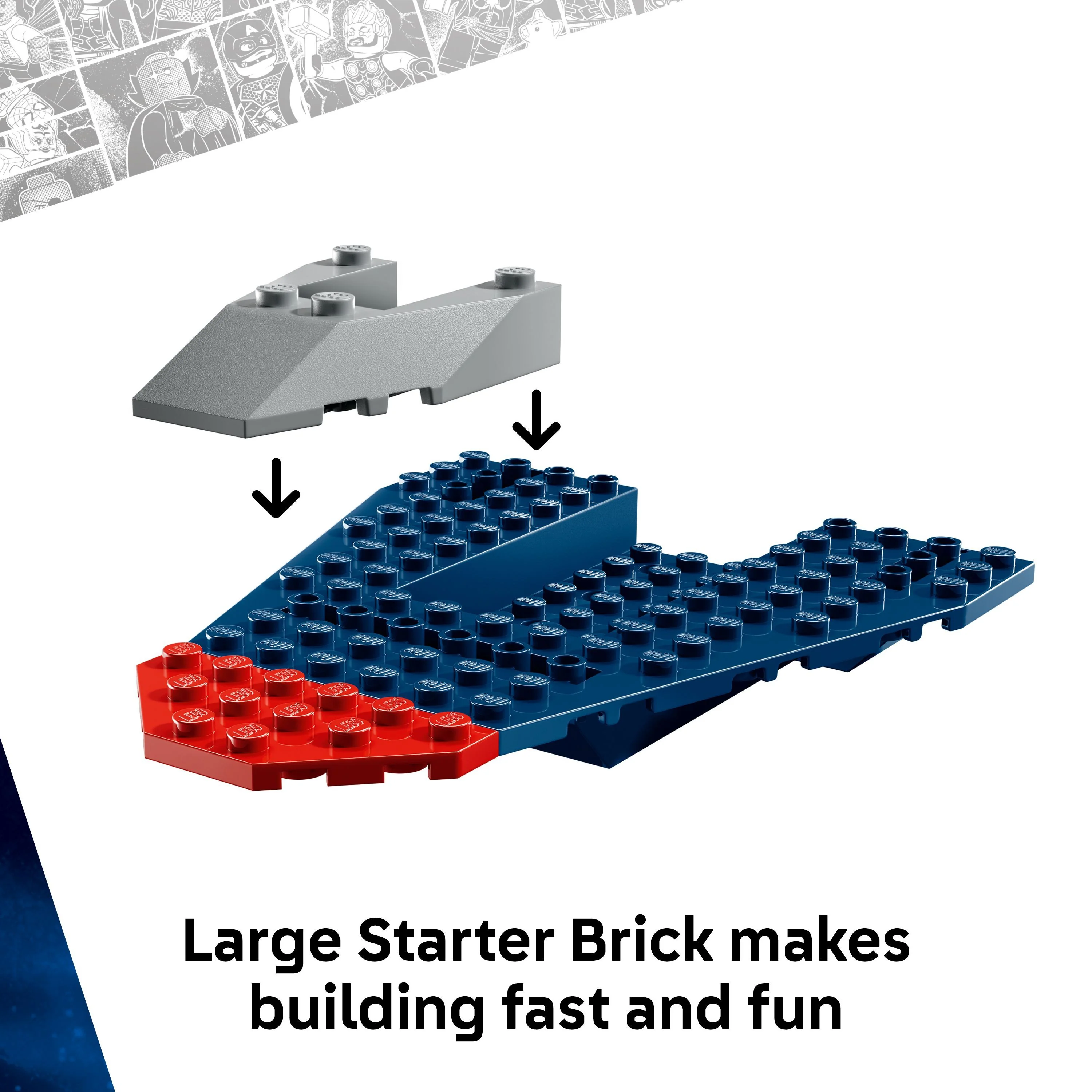 LEGO 76319 Marvel Captain America vs. Thanos