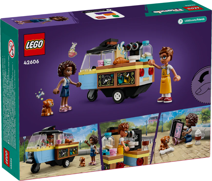 LEGO 42606 Friends Mobile Bakery Food Cart