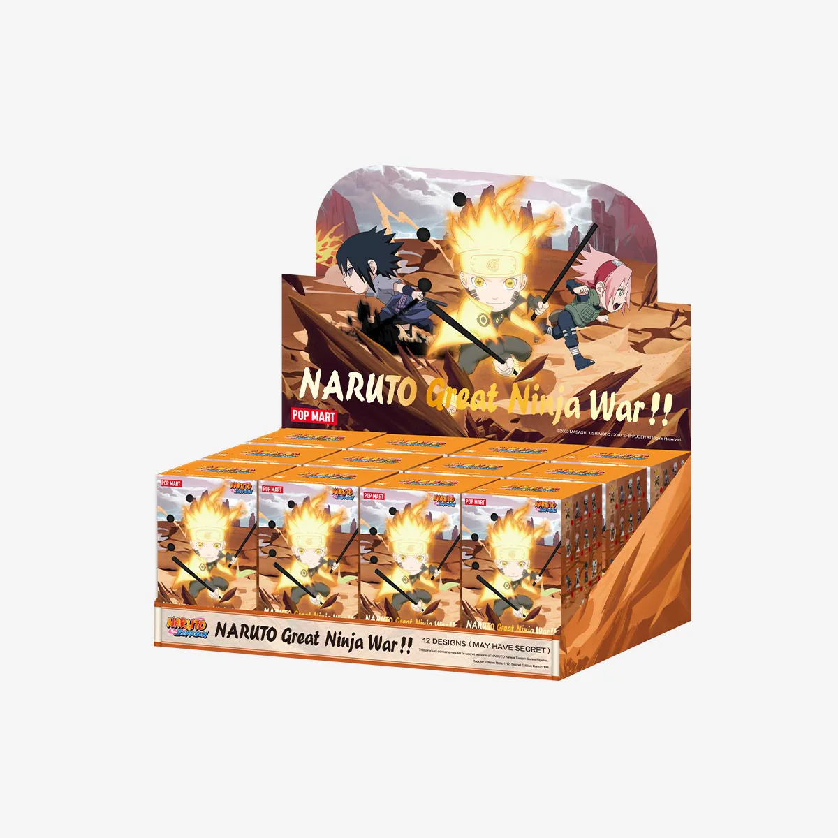 POP MART NARUTO Ninkai Taisen Great Ninja War!! Series Figures 1 Blind Box