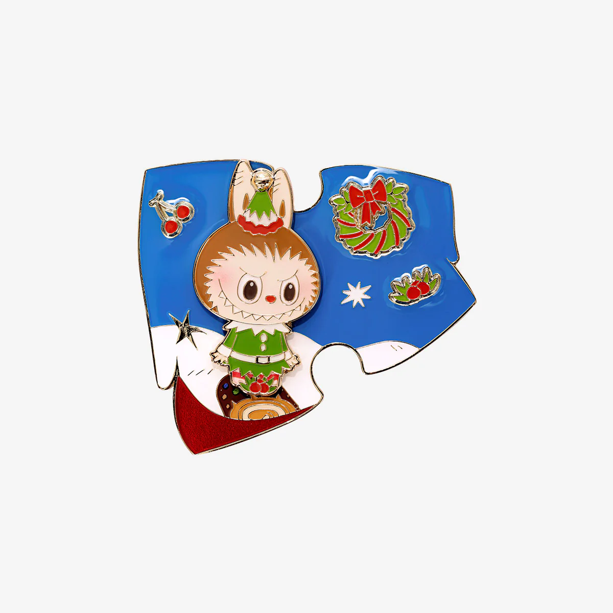 POP MART THE MONSTERS Let's Christmas Series-Fridge Magnet  1 Blind Box