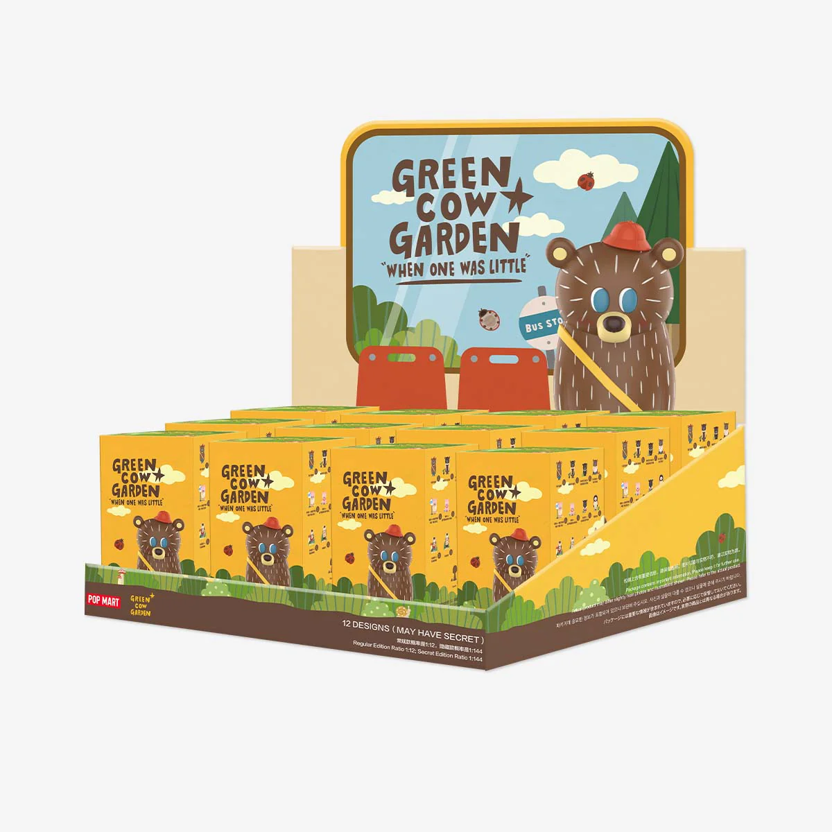 POP MART Green Cow Garden When One Was Little Series 1 Blind Box