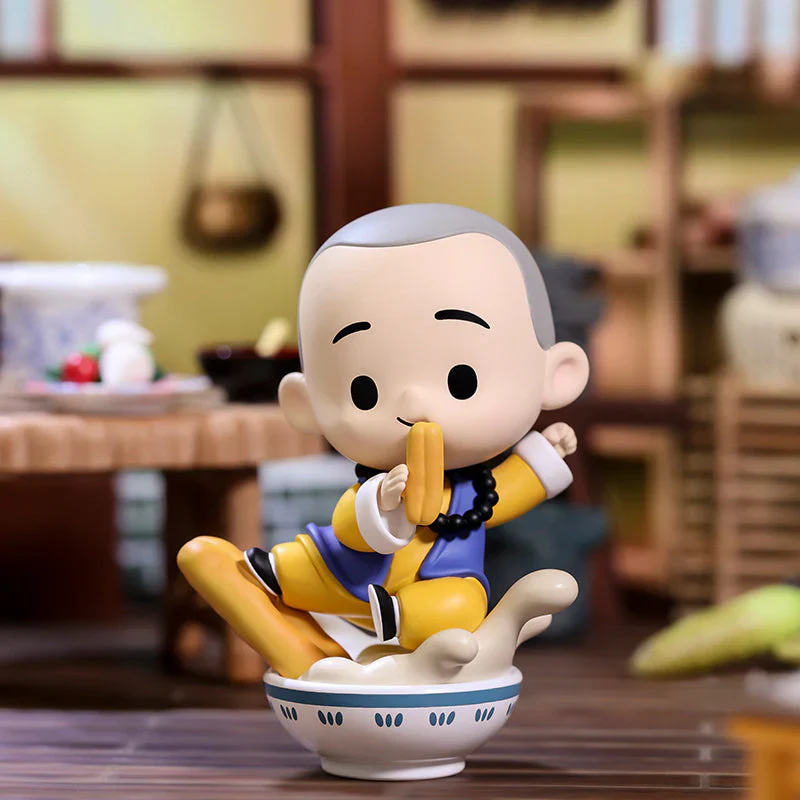 POP MART The Little Monk Yichan Chinese Delicacy Series 1 Blind Box