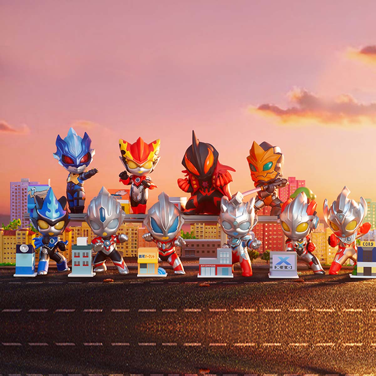POP MART Ultraman New Generation Heroes Series 1 Blind Box