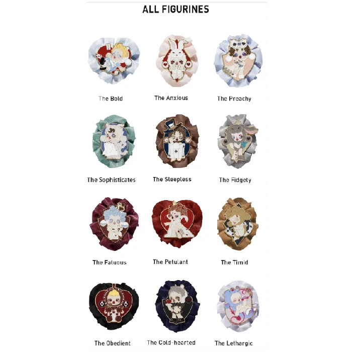 POP MART SKULLPANDA Everyday Wonderland Badge Series 1 Blind Box