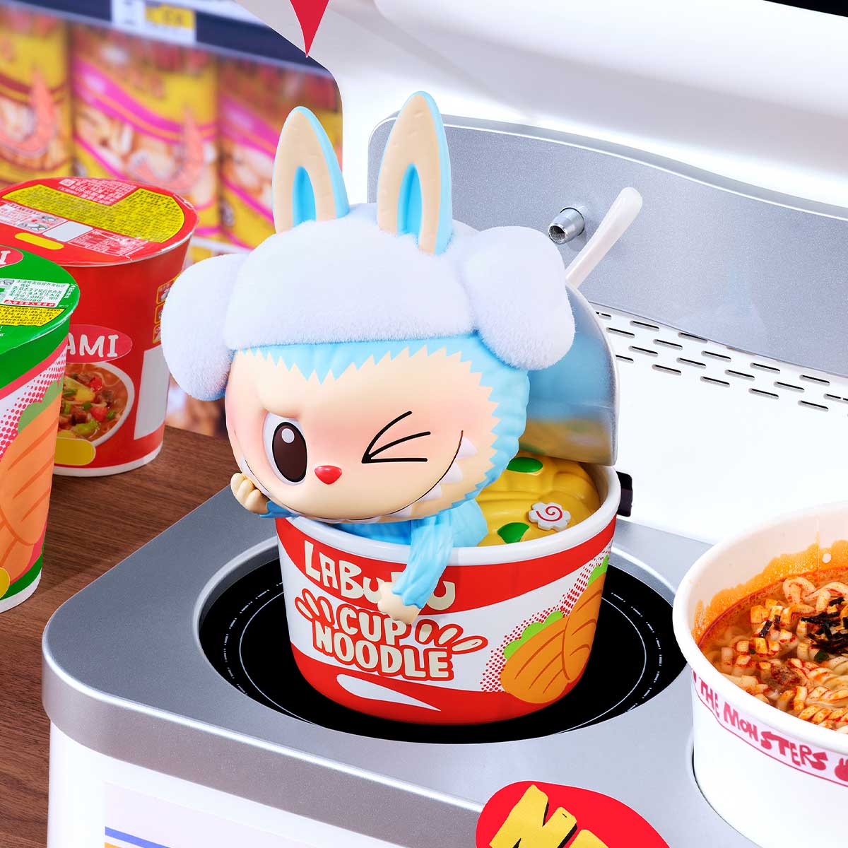 POP MART THE MONSTERS Labubu Wacky Mart Series Figures 1 Blind Box